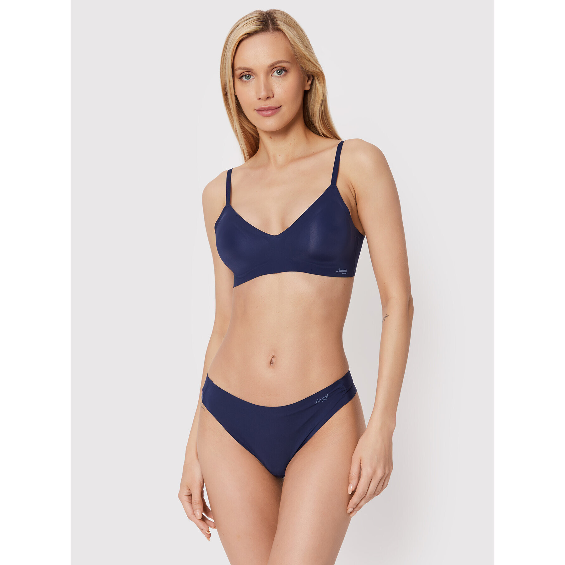 Sloggi Sutien fără cusături 10202527 Bleumarin - Pled.ro