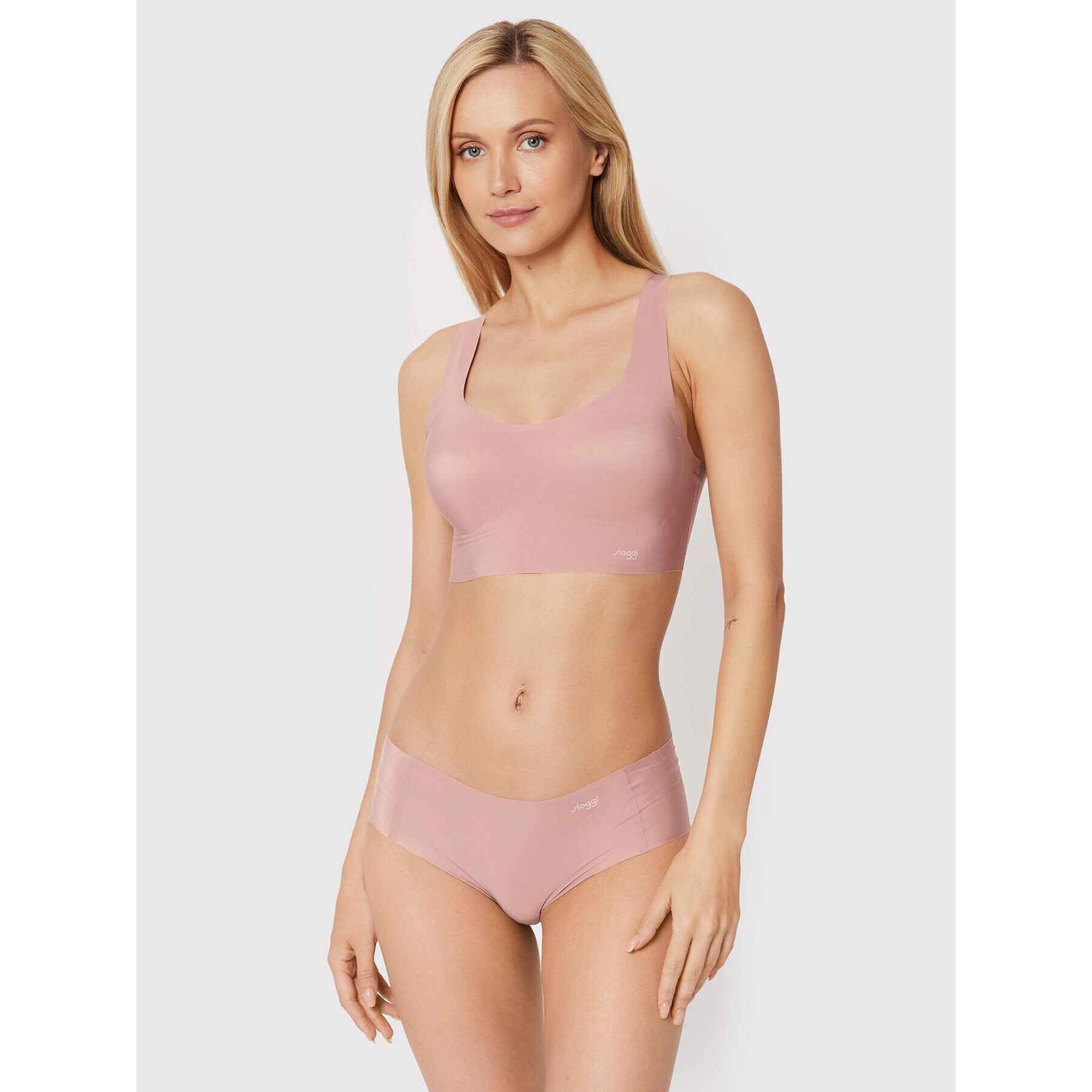 Sloggi Sutien fără cusături 10202569 Roz - Pled.ro