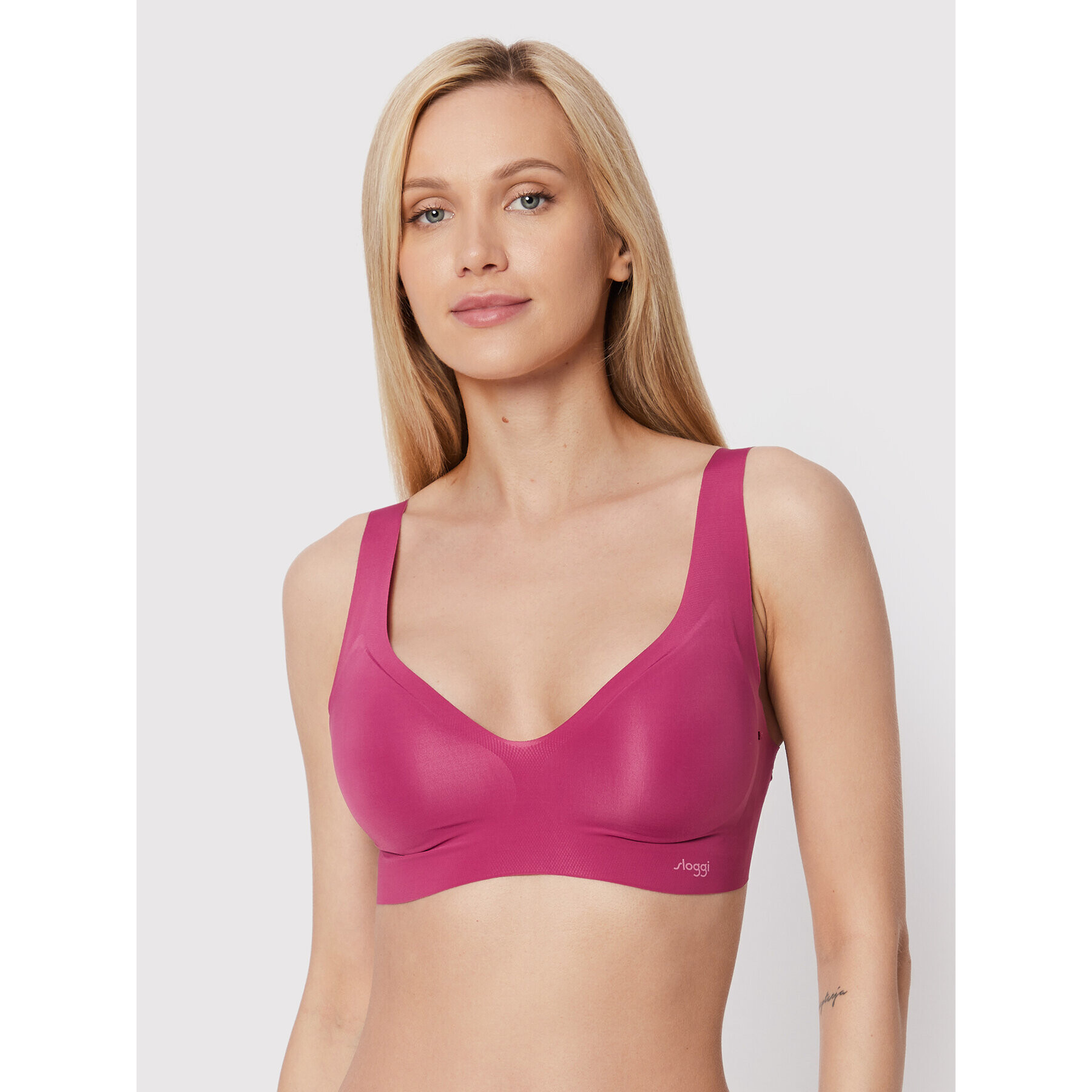 Sloggi Sutien fără cusături 10186738 Roz - Pled.ro