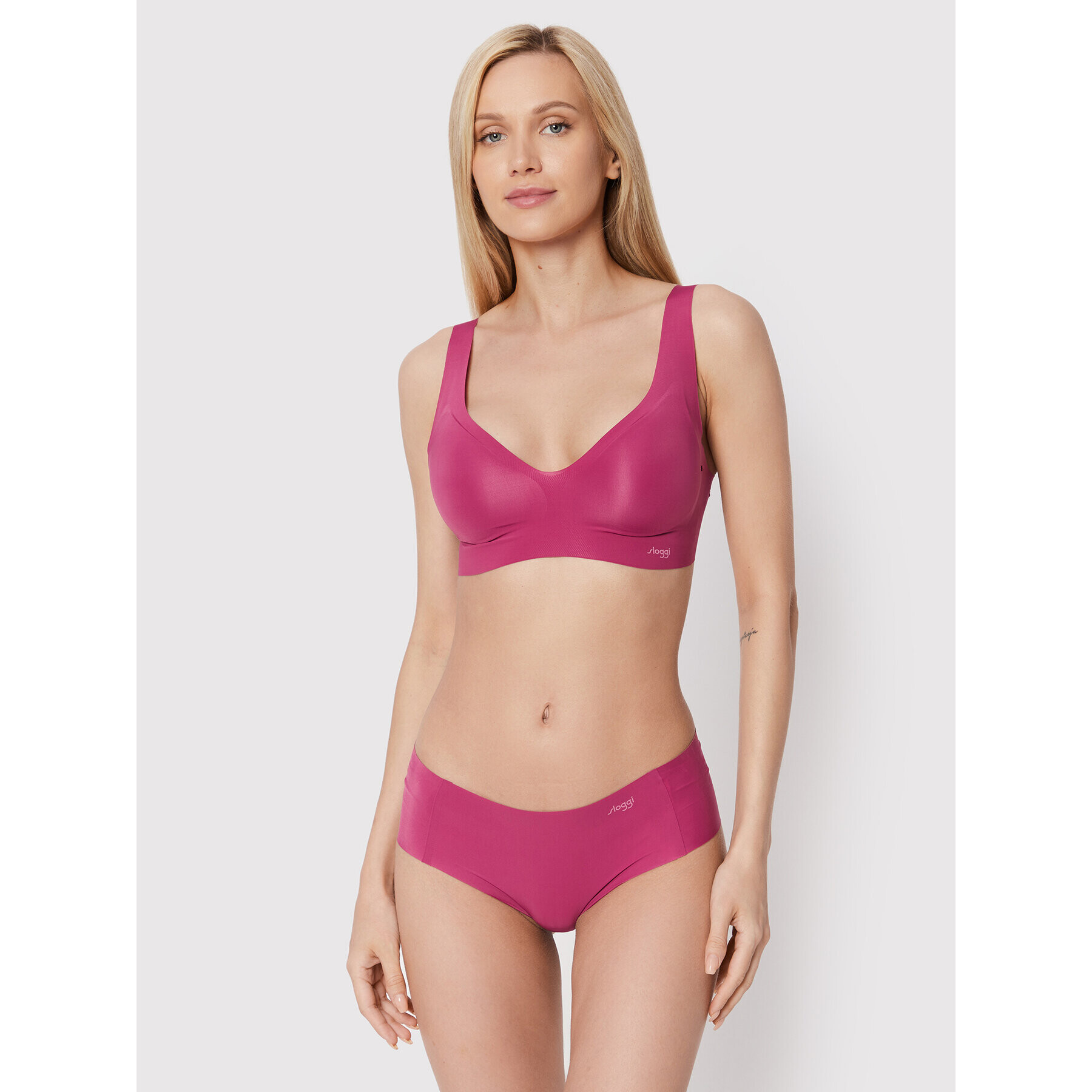 Sloggi Sutien fără cusături 10186738 Roz - Pled.ro