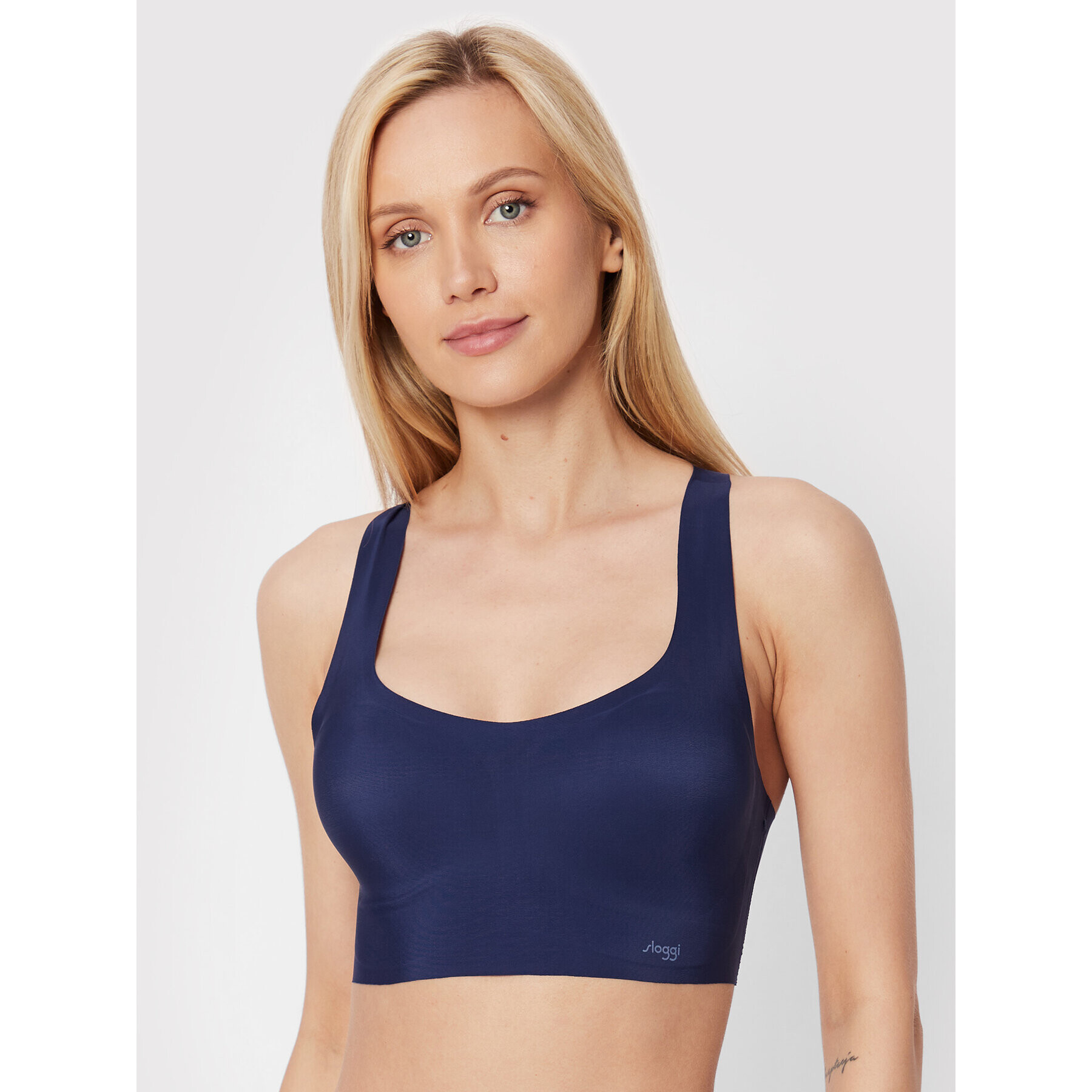 Sloggi Sutien fără cusături 10202569 Bleumarin - Pled.ro