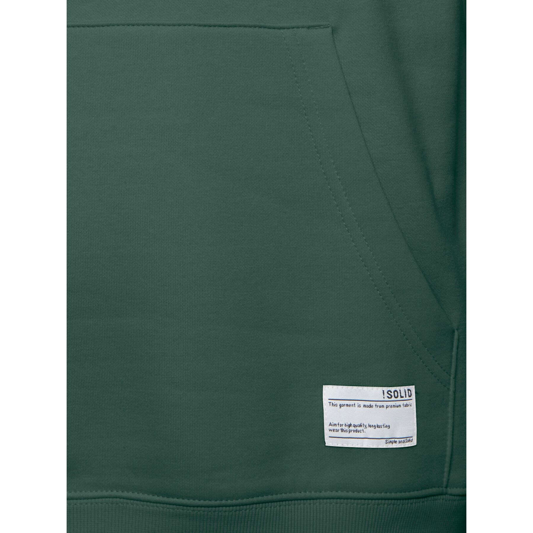 Solid Bluză 21107420 Verde Regular Fit - Pled.ro