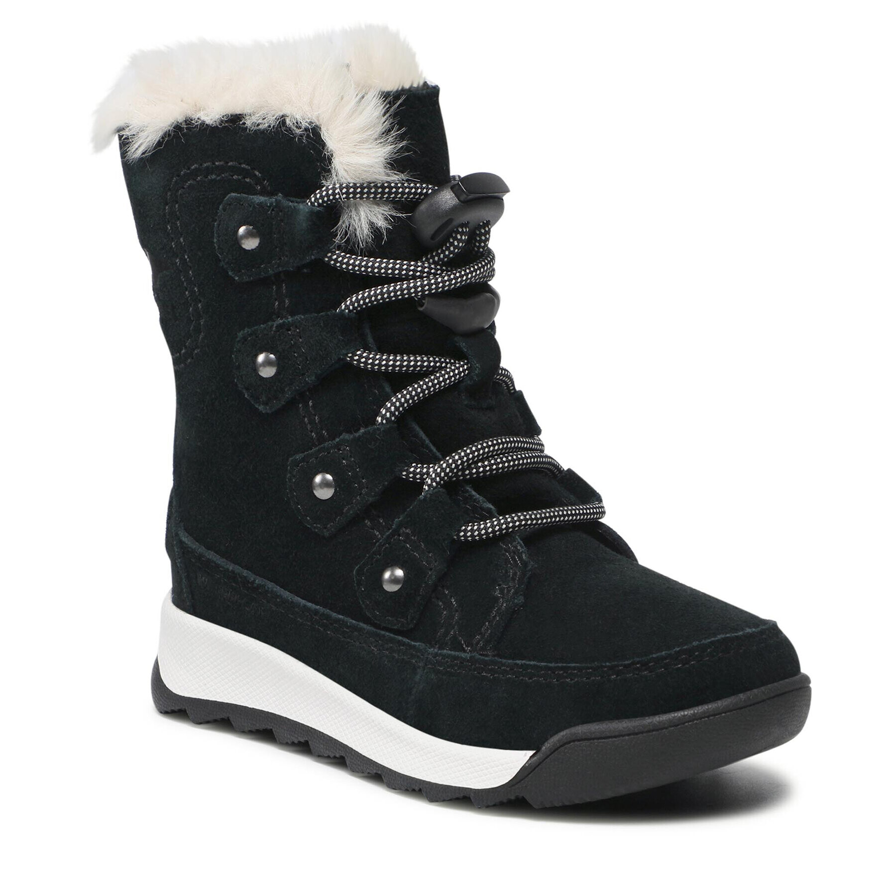 Sorel Cizme Childrens Whitney™ II Joan Lace Wp NC4572 Negru - Pled.ro