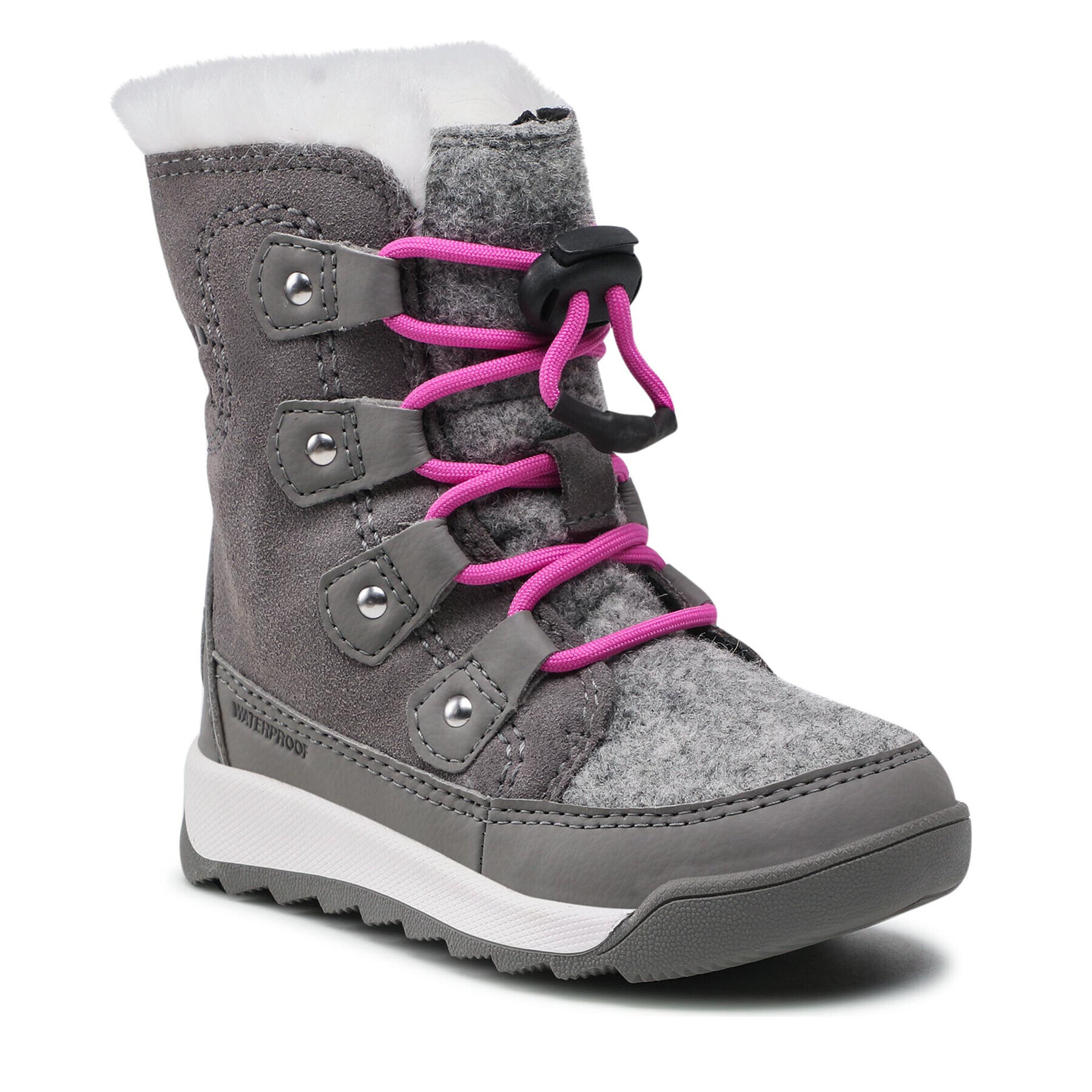 Sorel Cizme de zăpadă Childrens Whitney™ II Joan Lace Wp NC4571-052 Gri - Pled.ro