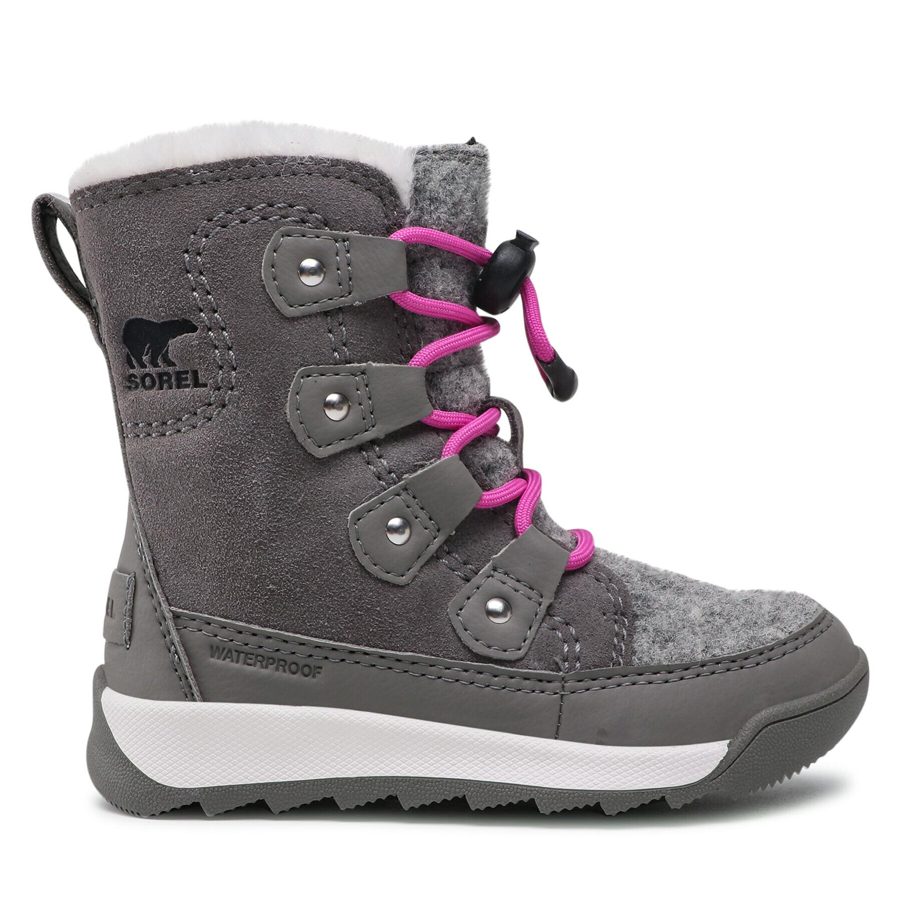 Sorel Cizme de zăpadă Childrens Whitney™ II Joan Lace Wp NC4571-052 Gri - Pled.ro