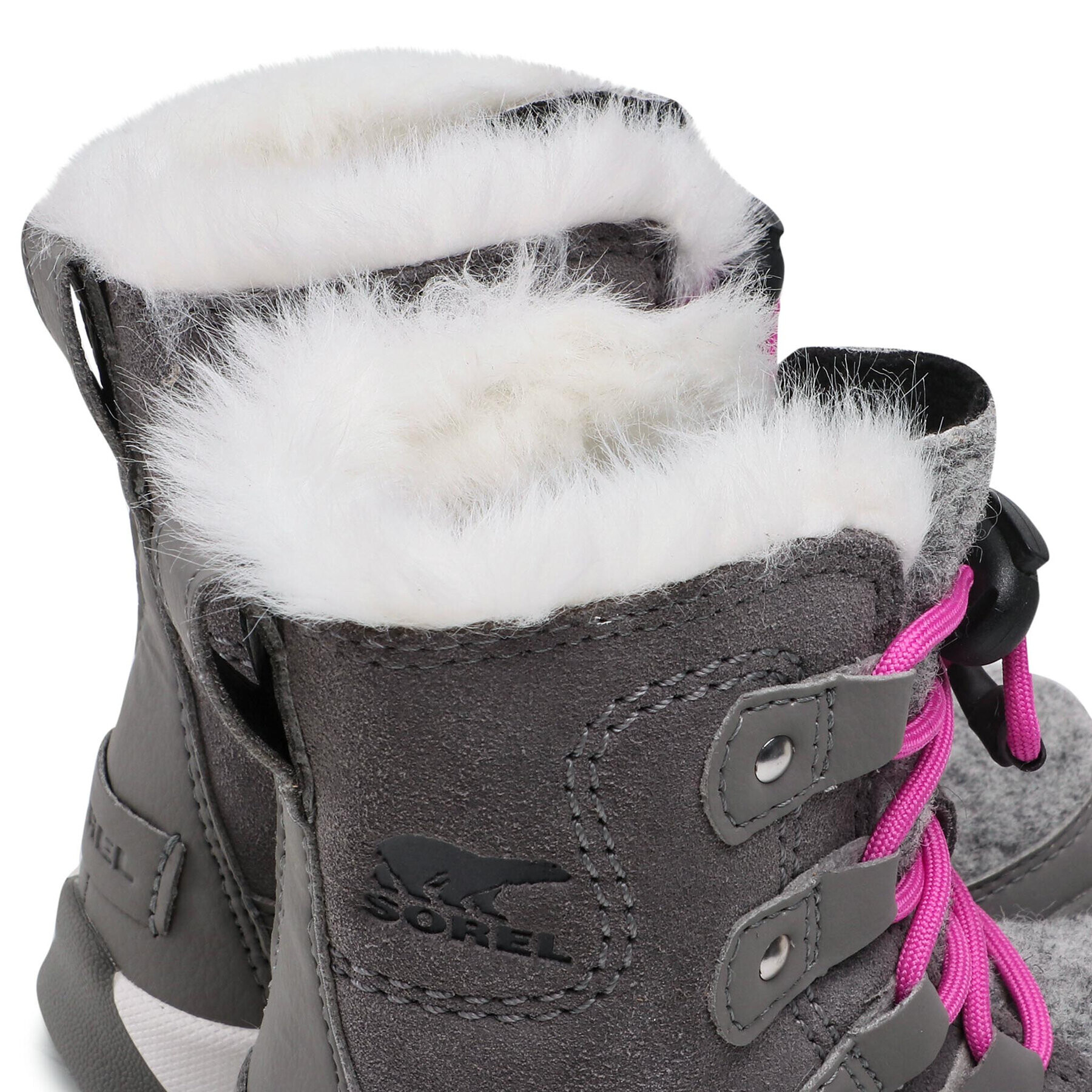 Sorel Cizme de zăpadă Childrens Whitney™ II Joan Lace Wp NC4571-052 Gri - Pled.ro