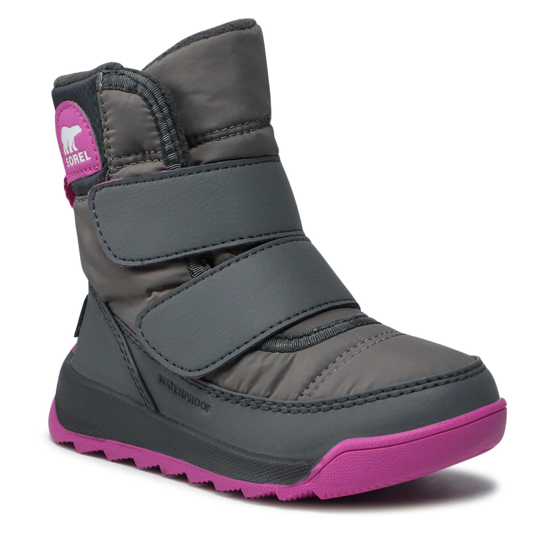 Sorel Cizme de zăpadă Childrens Whitney II Strap Wp NC3919 Gri - Pled.ro