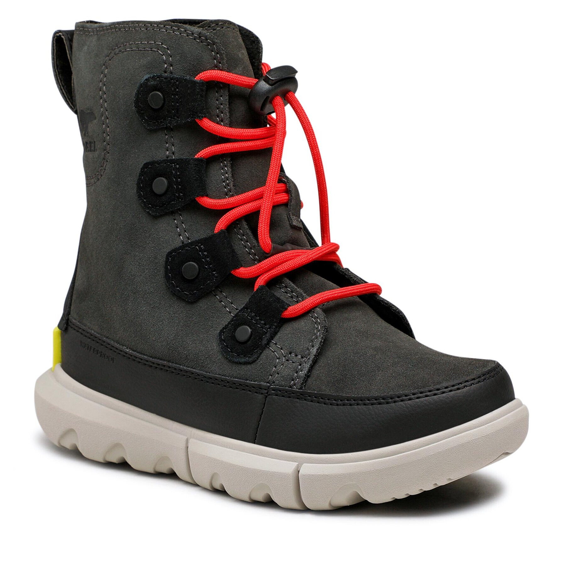 Sorel Cizme de zăpadă Youth Explorer Lace Wp NY4897-093 Negru - Pled.ro