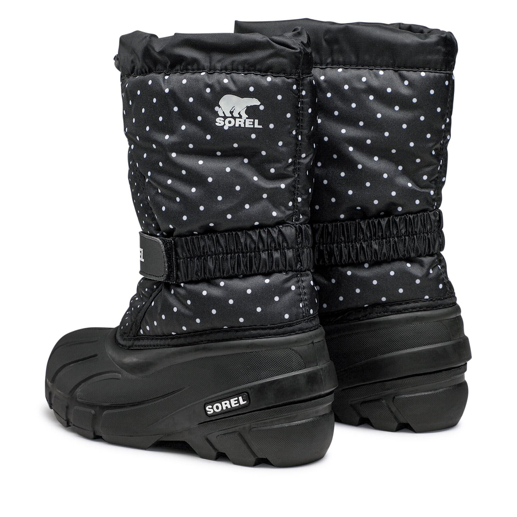 Sorel Cizme de zăpadă Youth Flurry Print NY3503-010 Negru - Pled.ro