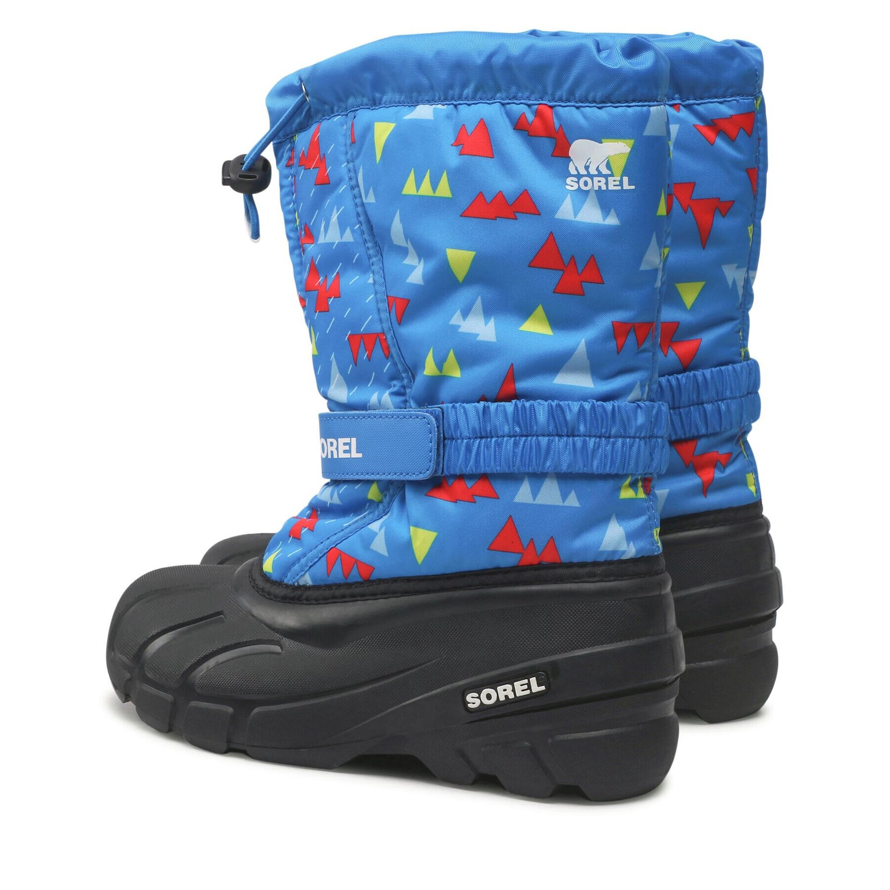 Sorel Cizme de zăpadă Youth Flurry Print NY3504 Albastru - Pled.ro