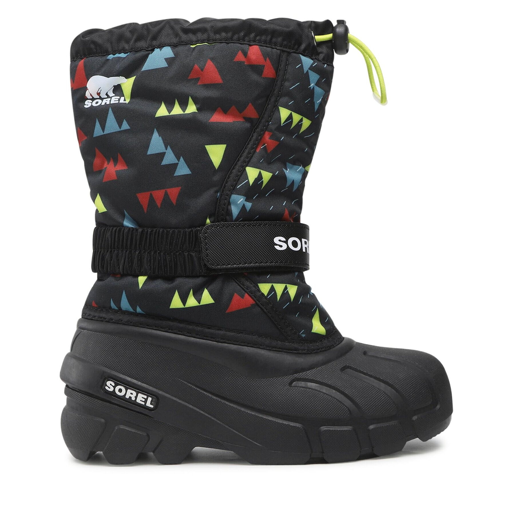 Sorel Cizme de zăpadă Youth Flurry Print NY3504 Negru - Pled.ro