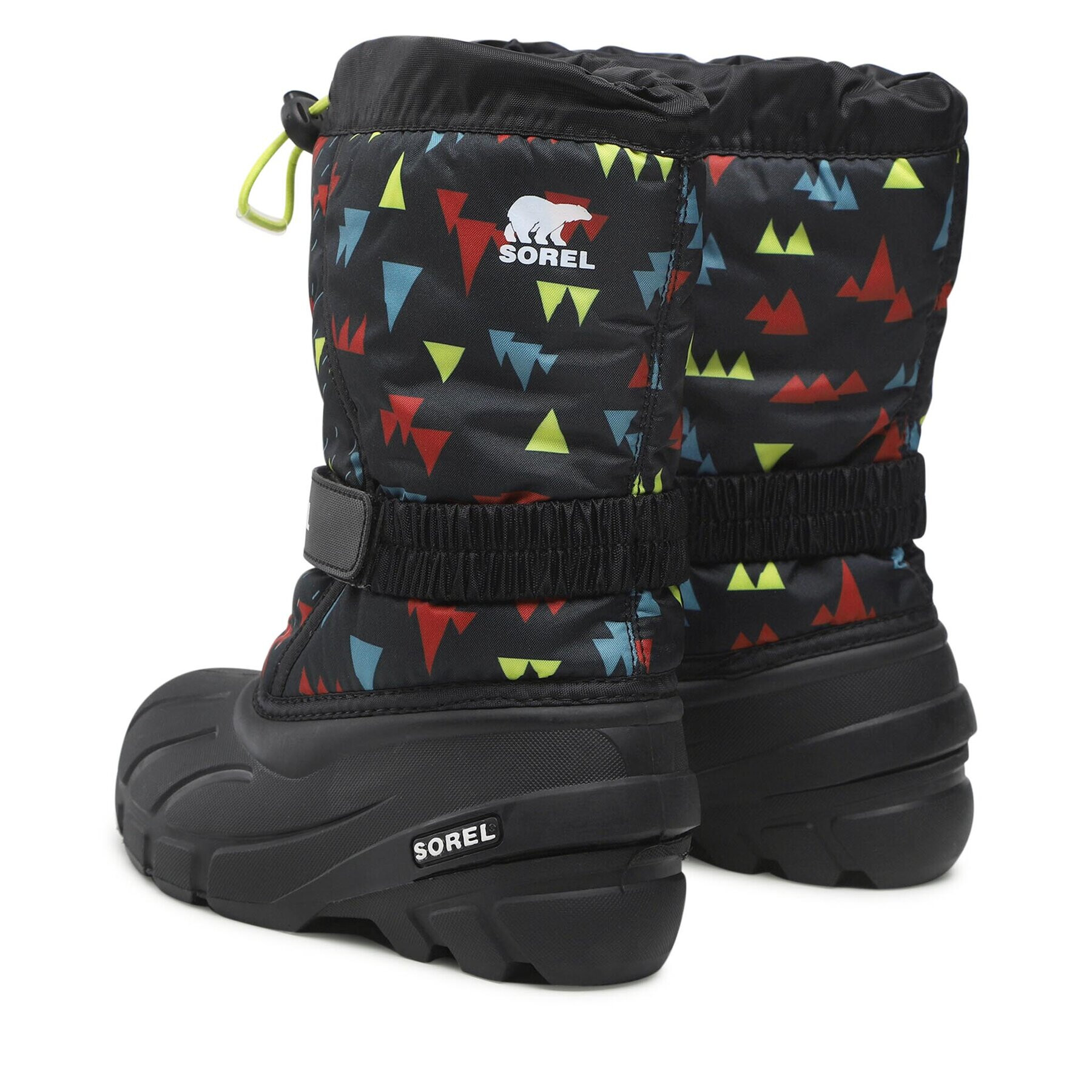 Sorel Cizme de zăpadă Youth Flurry Print NY3504 Negru - Pled.ro