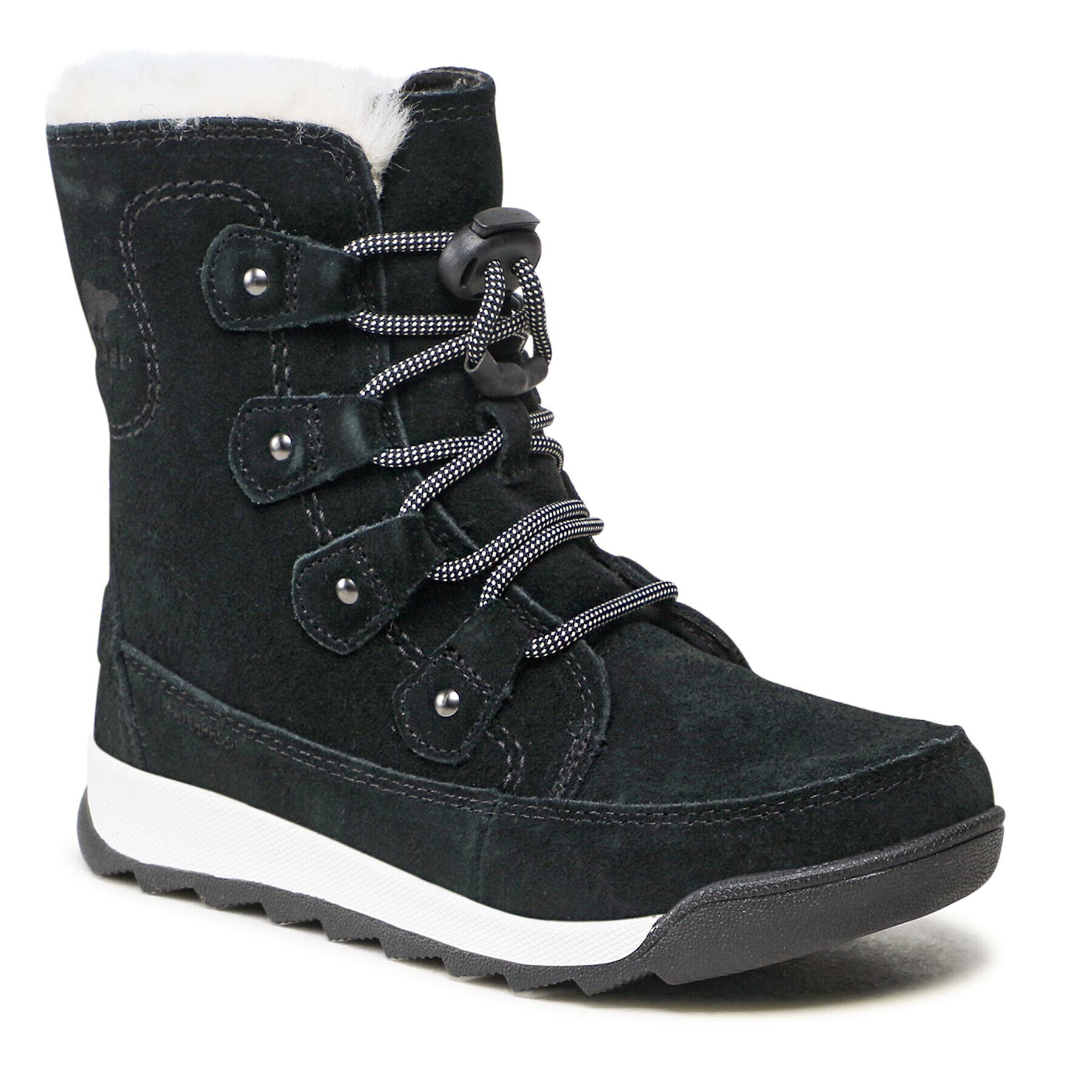 Sorel Cizme de zăpadă Youth Whitney II Joan Lace Wp NY4572 Negru - Pled.ro