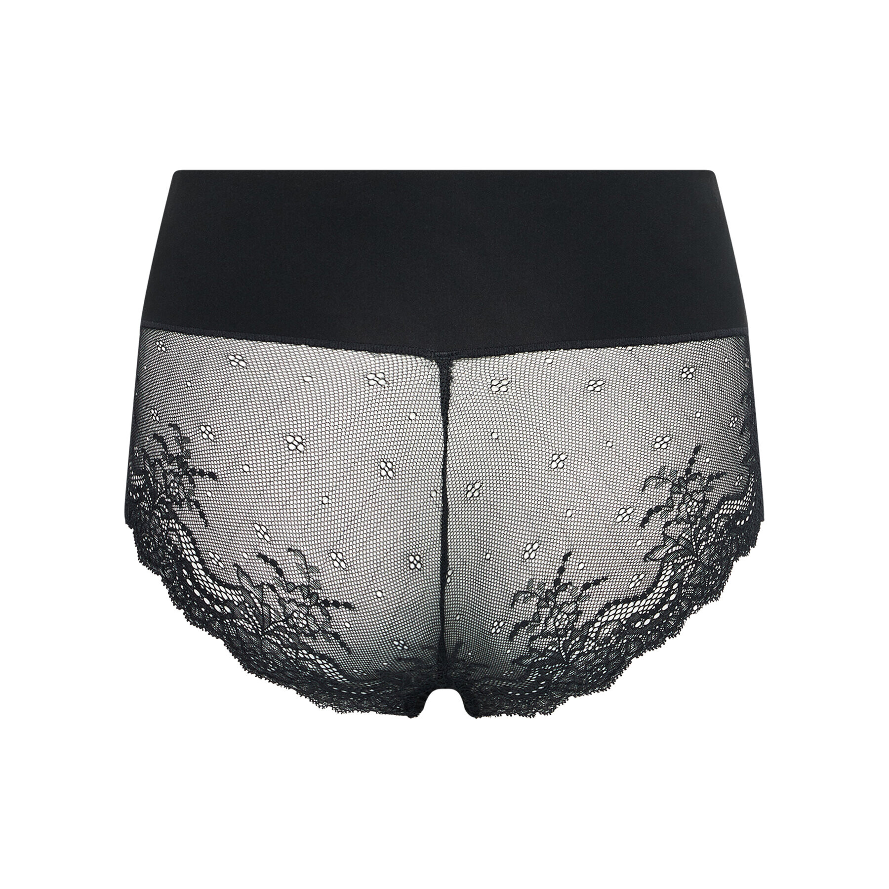 SPANX Chiloți clasici cu talie înaltă Undie-tectable® Lace Hi-Hipster SP0515 Negru - Pled.ro