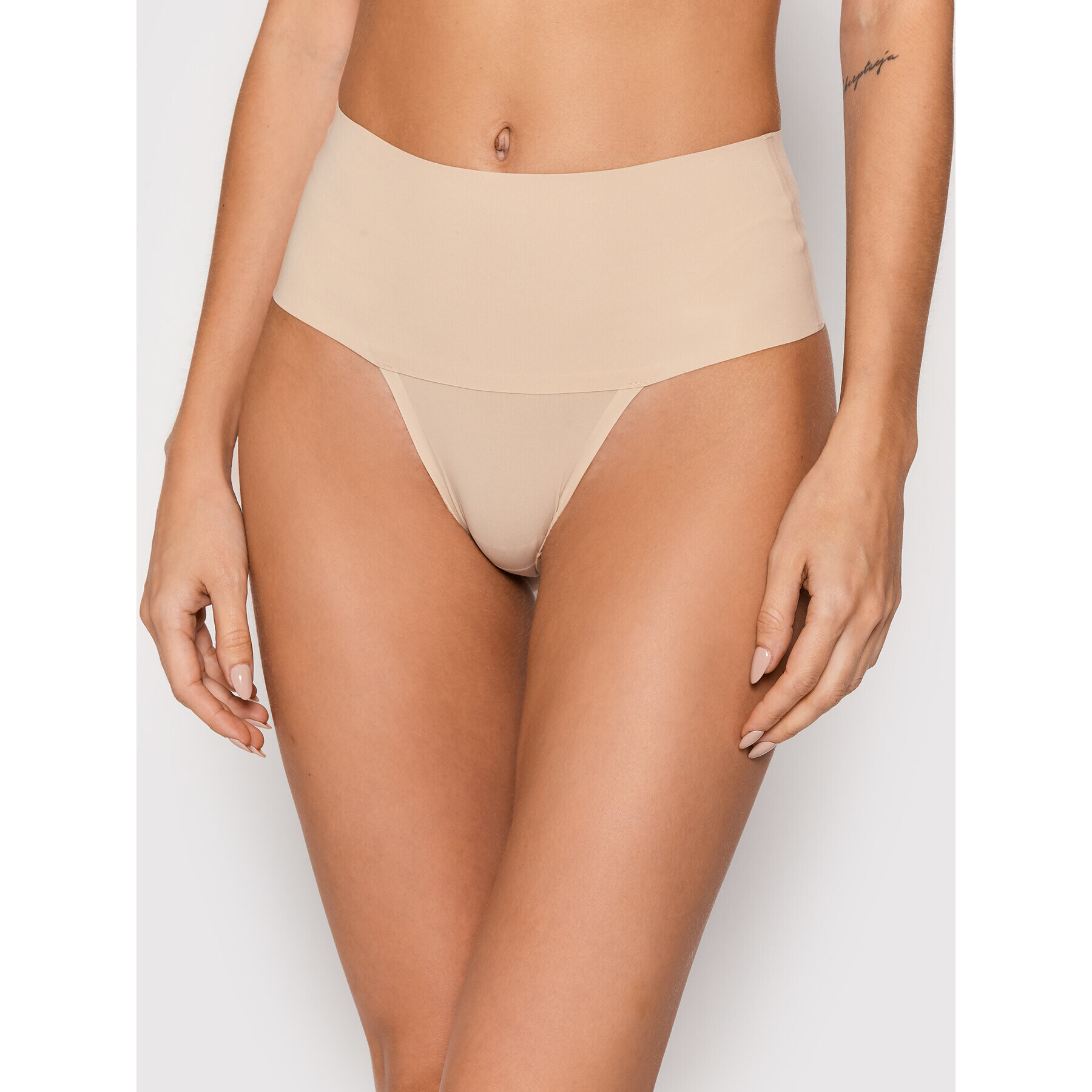 SPANX Lenjerie de corp modelatoare partea de jos Undie-Tectable SP0115 Bej - Pled.ro