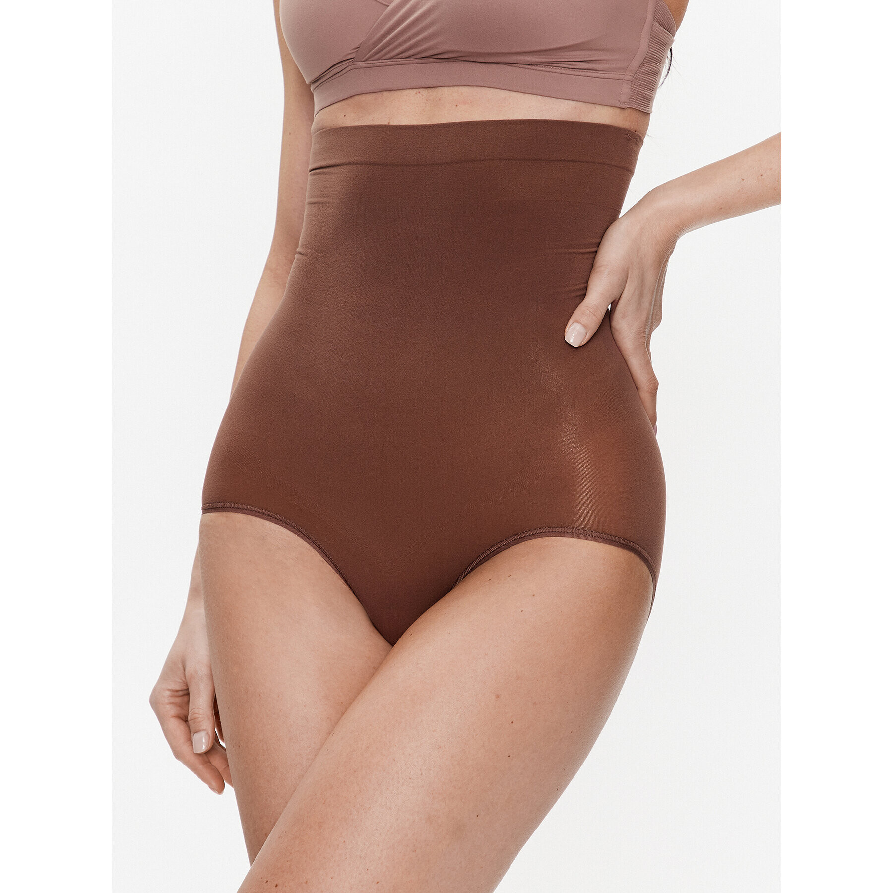 SPANX Lenjerie de corp modelatoare partea de jos Higher Power Power Collection 2746 Maro - Pled.ro