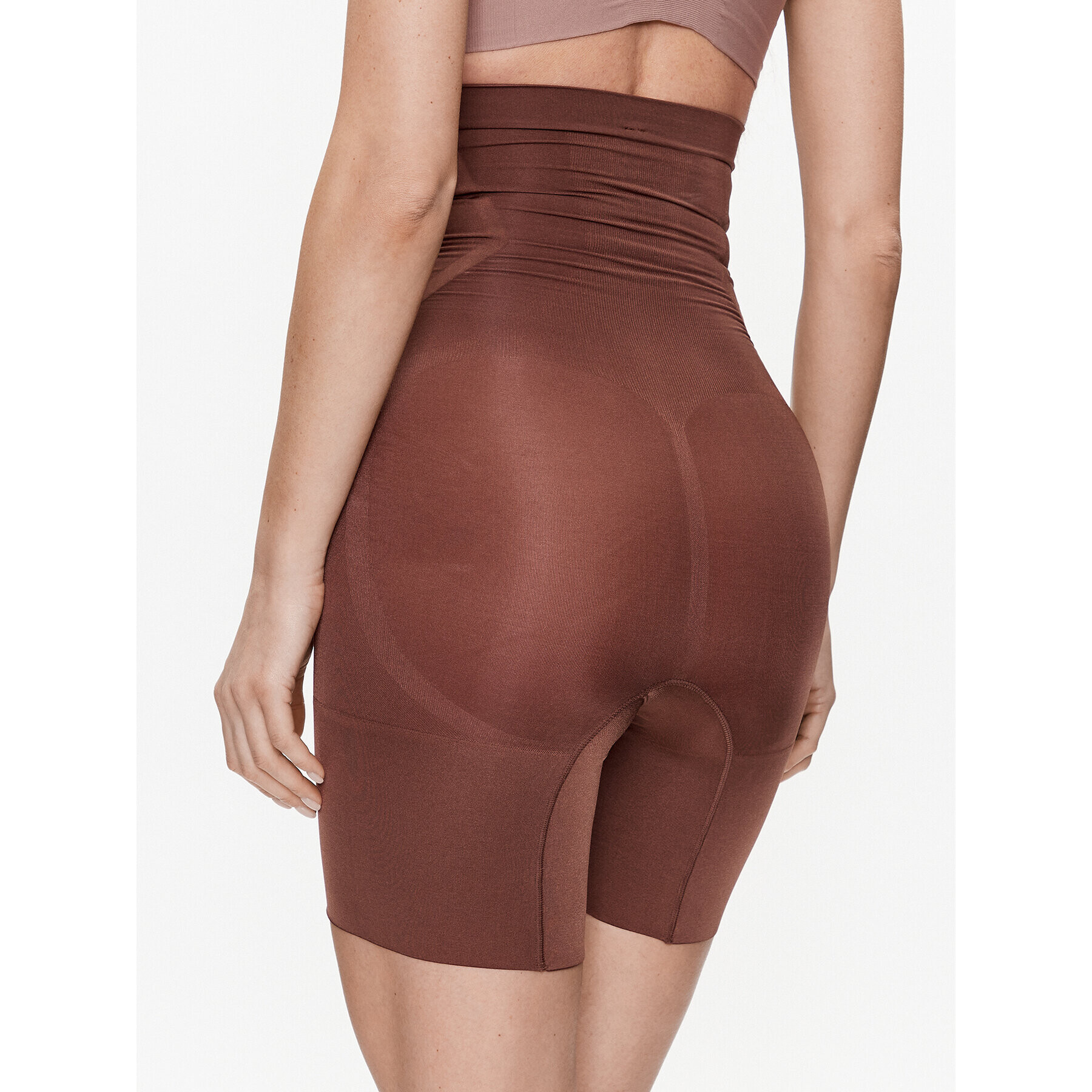 SPANX Lenjerie de corp modelatoare partea de jos Oncore High-Waist High Short SS1915 Maro - Pled.ro