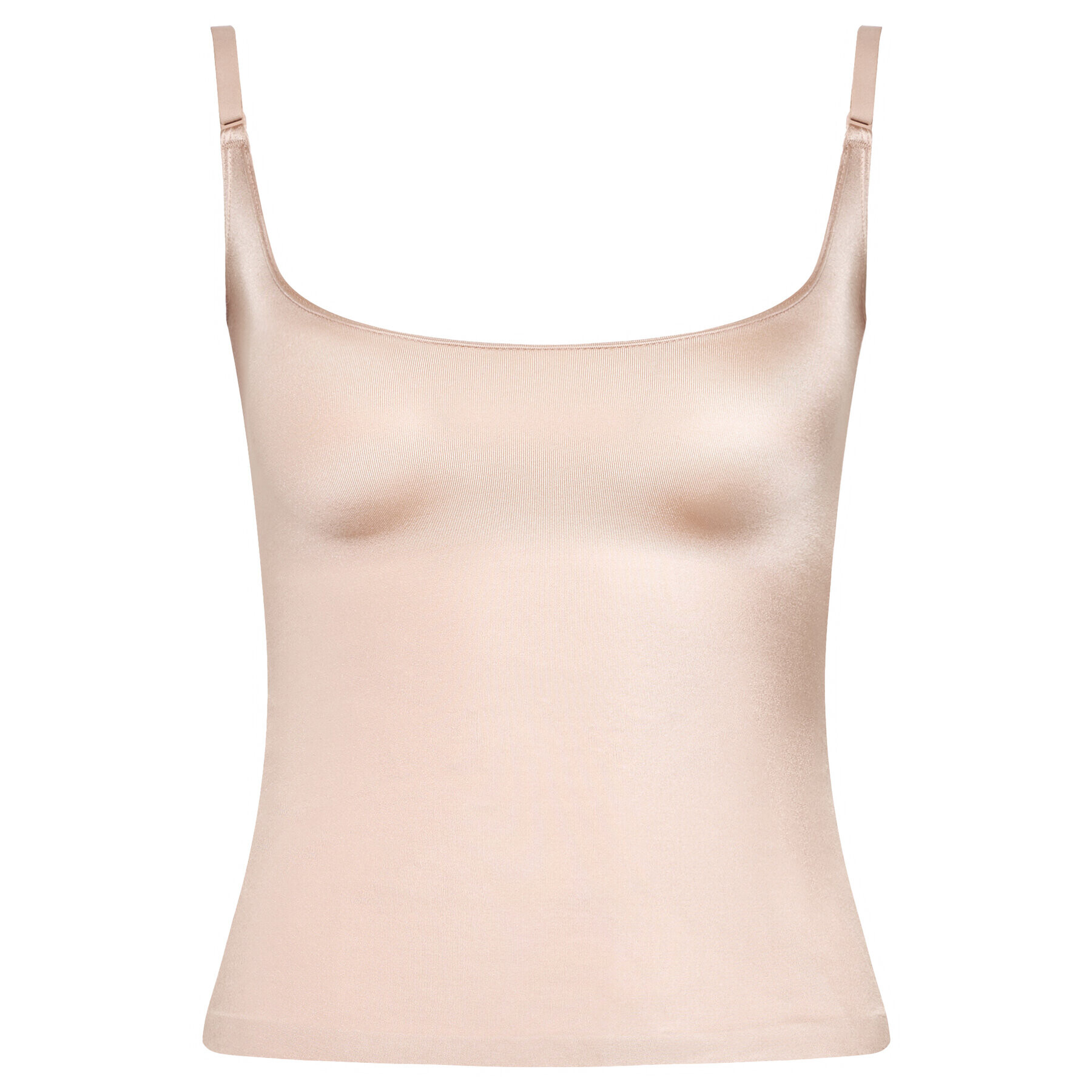 SPANX Lenjerie modelatoare partea superioară Suit Your Fancy Open-Bust Cami 10225R Bej - Pled.ro