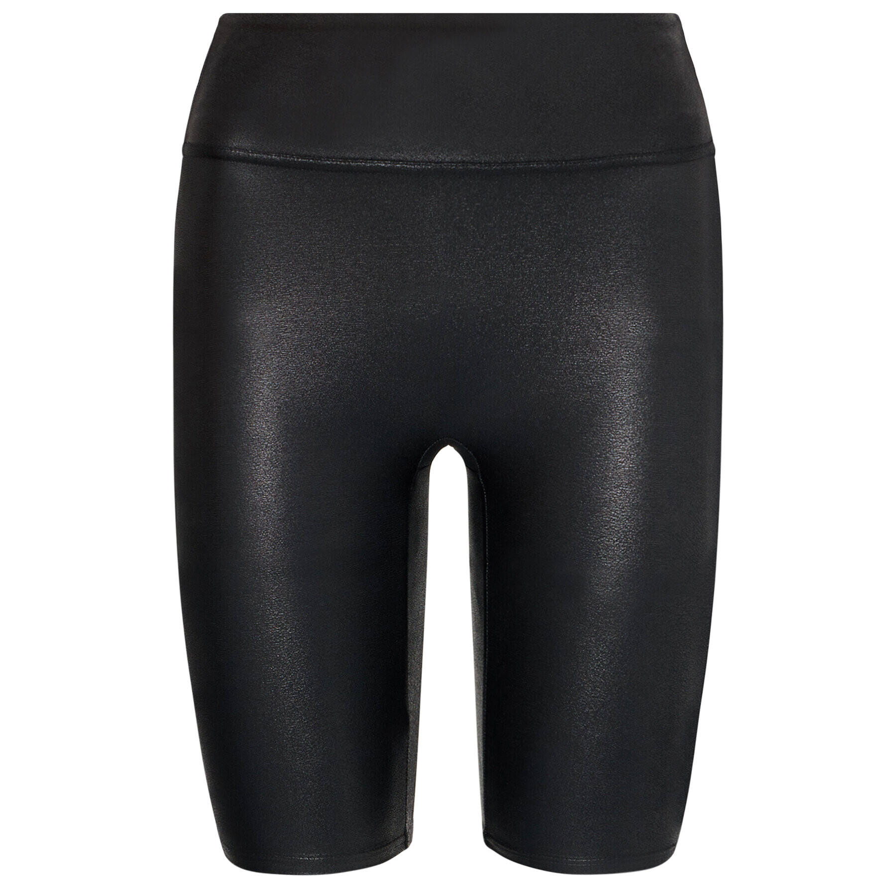 SPANX Pantaloni scurți din piele Faux Leather Bike 50173R Negru Slim Fit - Pled.ro