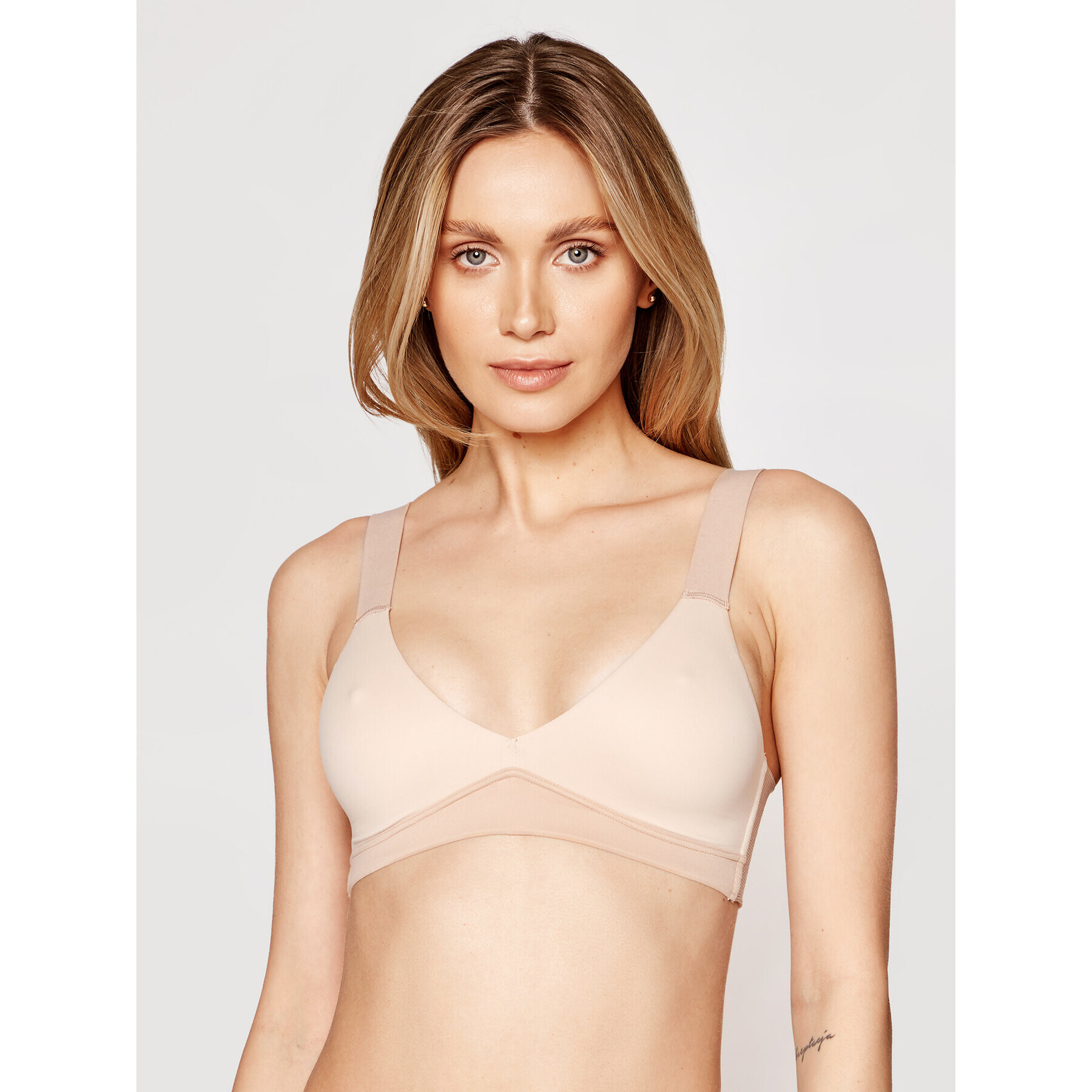 SPANX Sutien Bralette Bra-llelujah!® Unlined 30016R Bej - Pled.ro