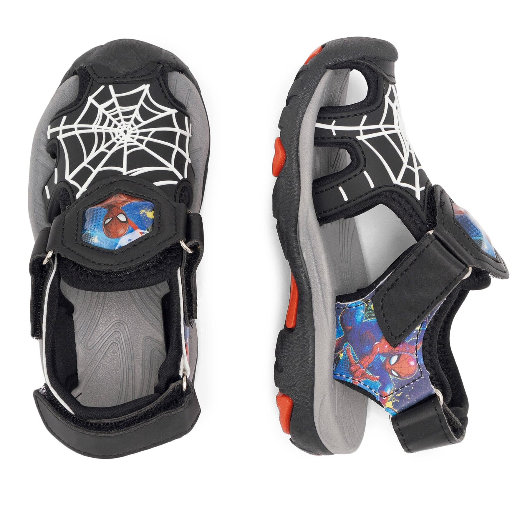 Spiderman Ultimate Sandale CP66-SS23-283SPRMV Negru - Pled.ro