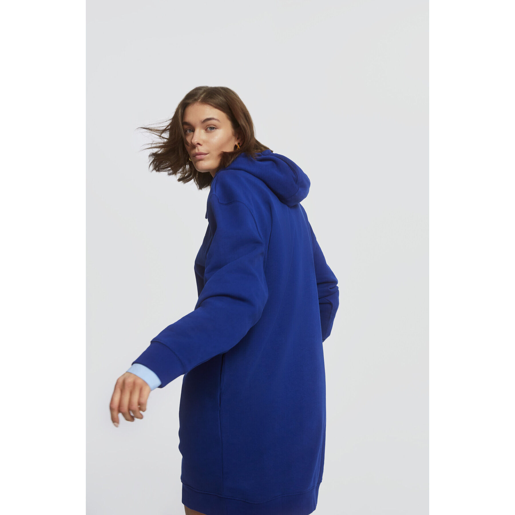 Sprandi Bluză AW21-SUD006 Bleumarin Relaxed Fit - Pled.ro