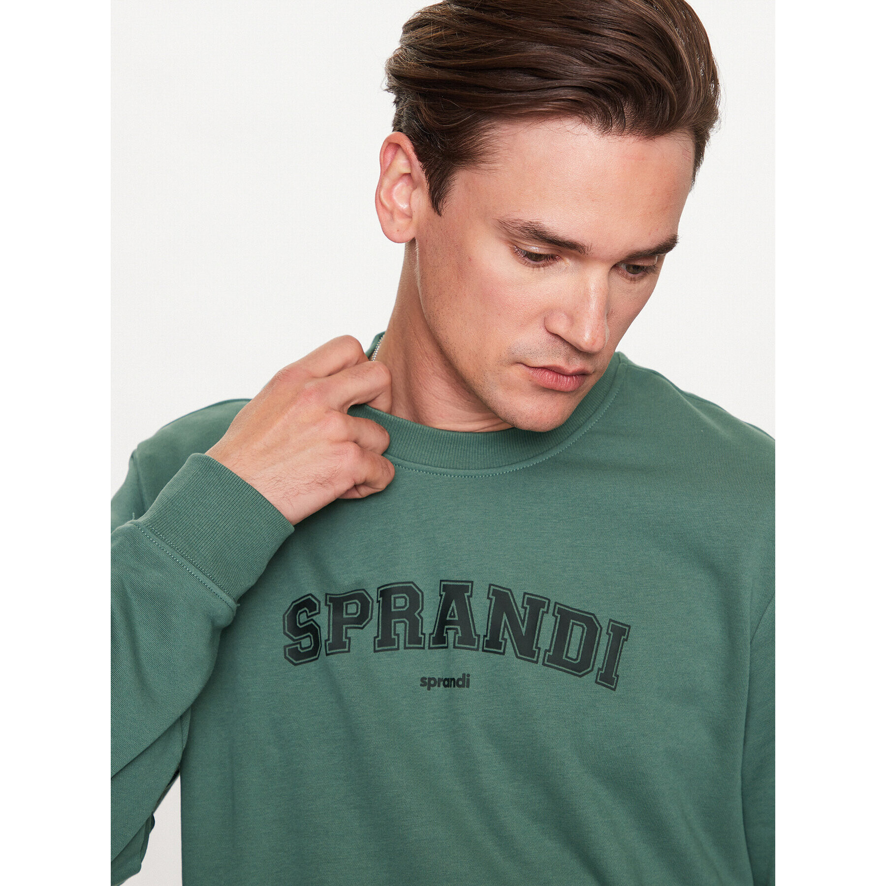 Sprandi Bluză SP3-BLM043 Verde Regular Fit - Pled.ro