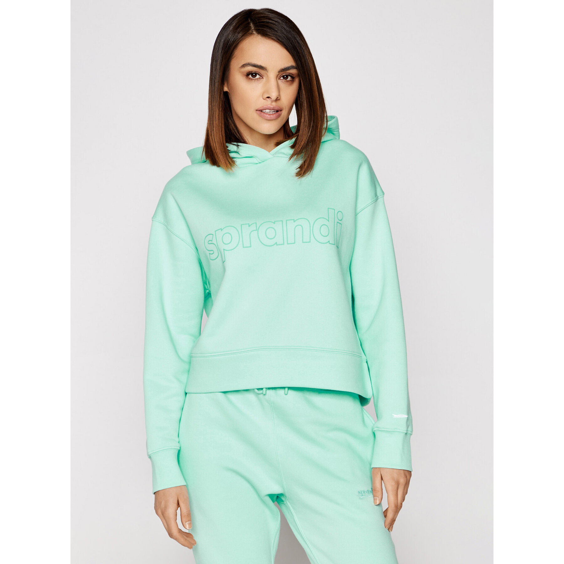 Sprandi Bluză SS21-BLD004 Verde Regular Fit - Pled.ro