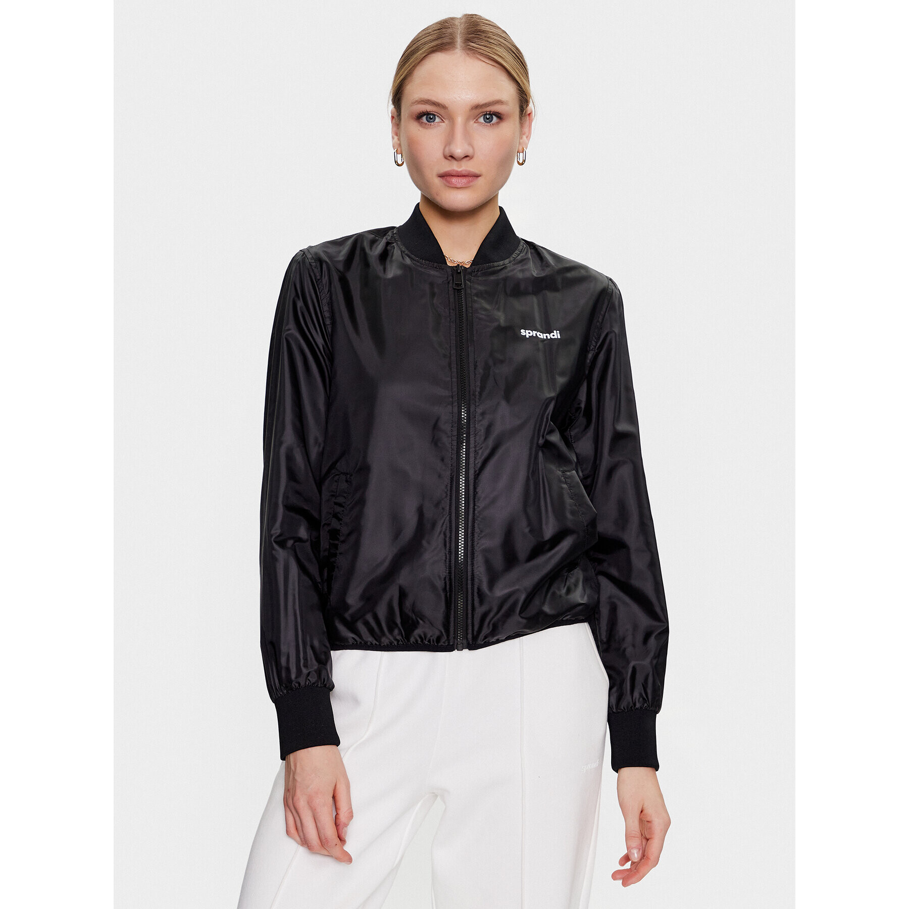 Sprandi Geacă bomber SP3-KUD003 Negru Regular Fit - Pled.ro