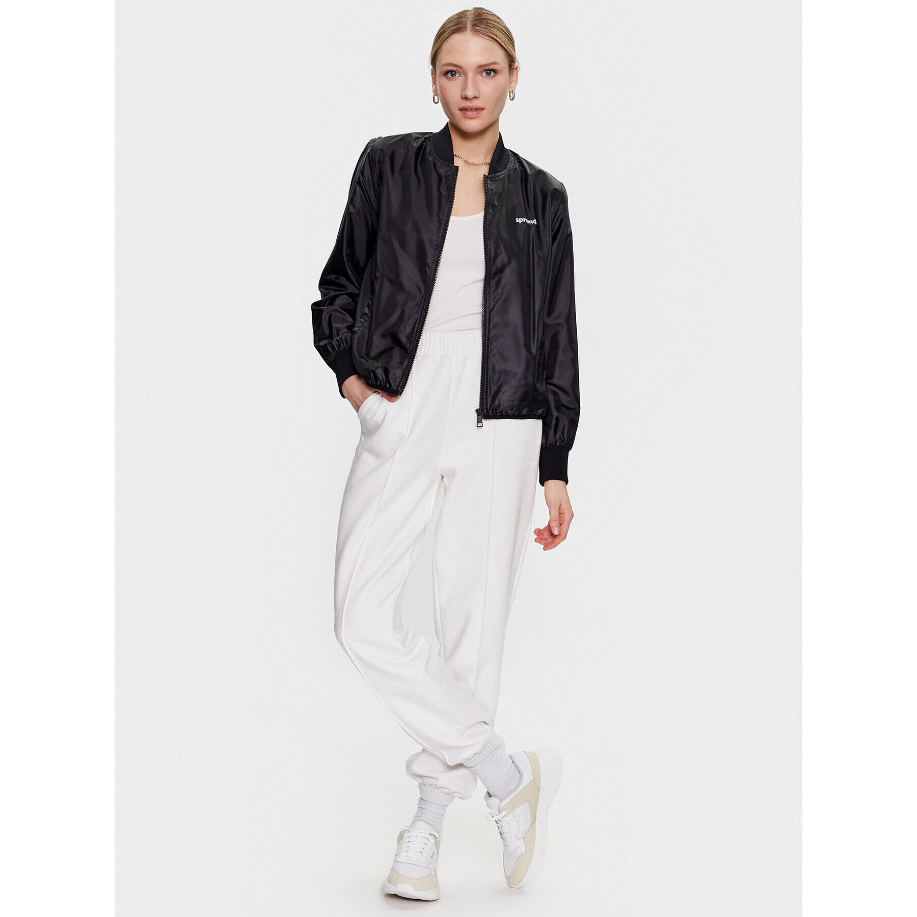 Sprandi Geacă bomber SP3-KUD003 Negru Regular Fit - Pled.ro