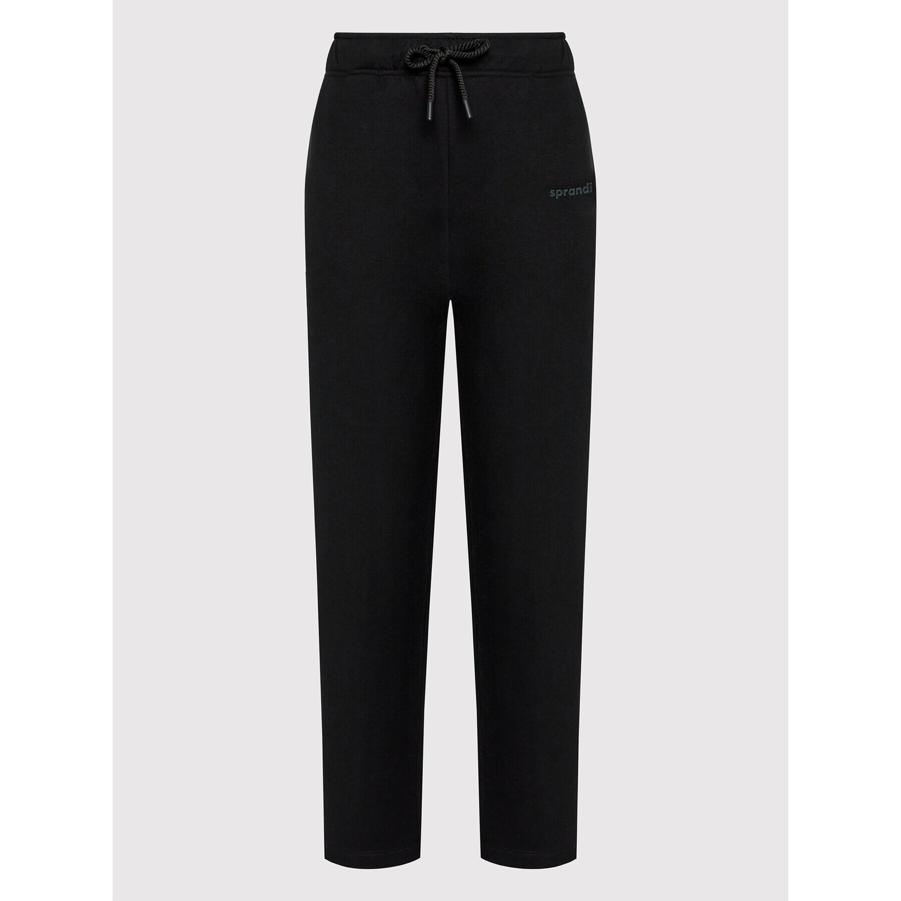 Sprandi Pantaloni trening SP22-SPD531 Negru Relaxed Fit - Pled.ro