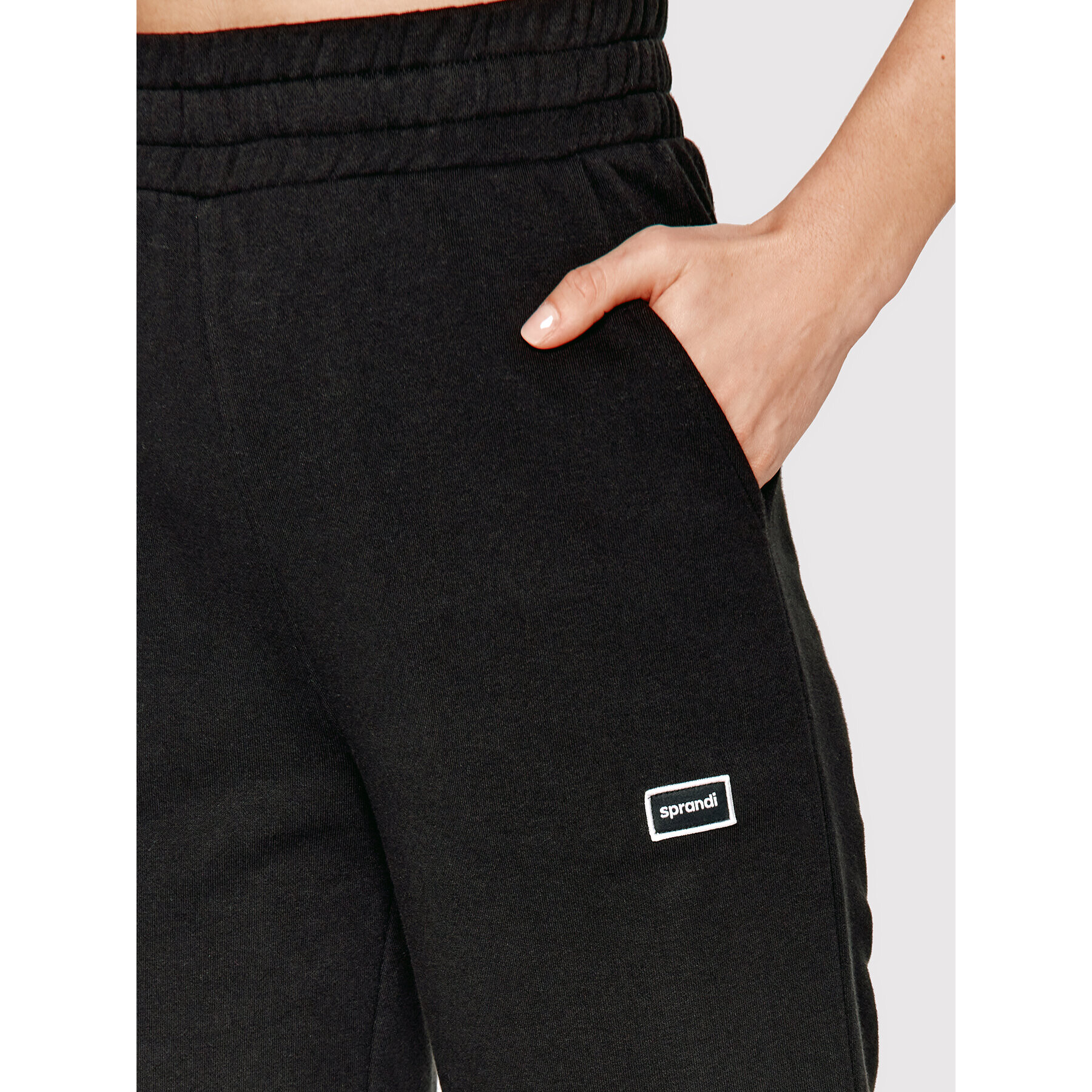 Sprandi Pantaloni trening SP22-SPD552 Negru Regular Fit - Pled.ro