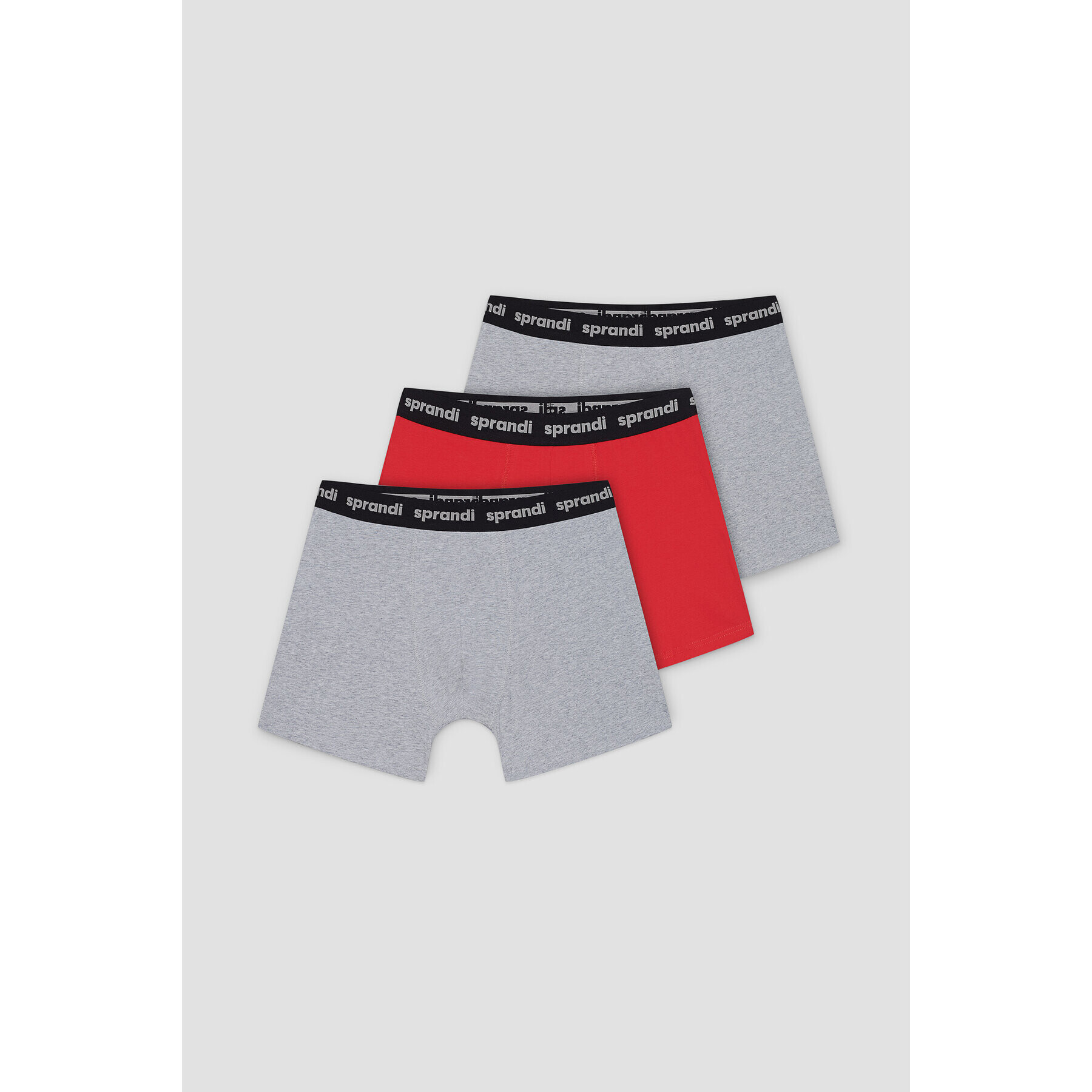 Sprandi Set 3 perechi de boxeri SS21-BOXERS003 Colorat - Pled.ro