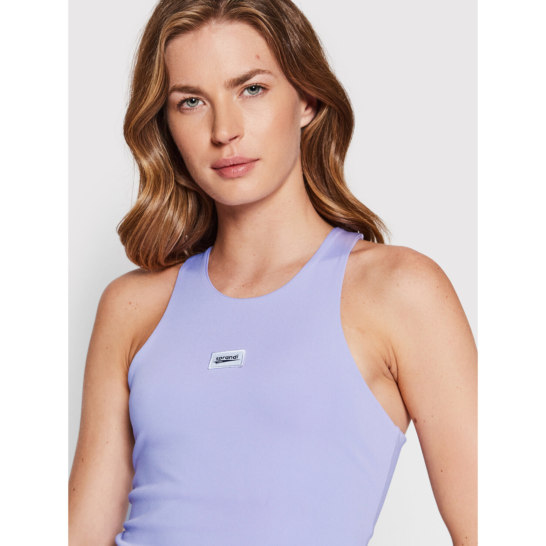 Sprandi Top SP22-TPD102 Violet Slim Fit - Pled.ro