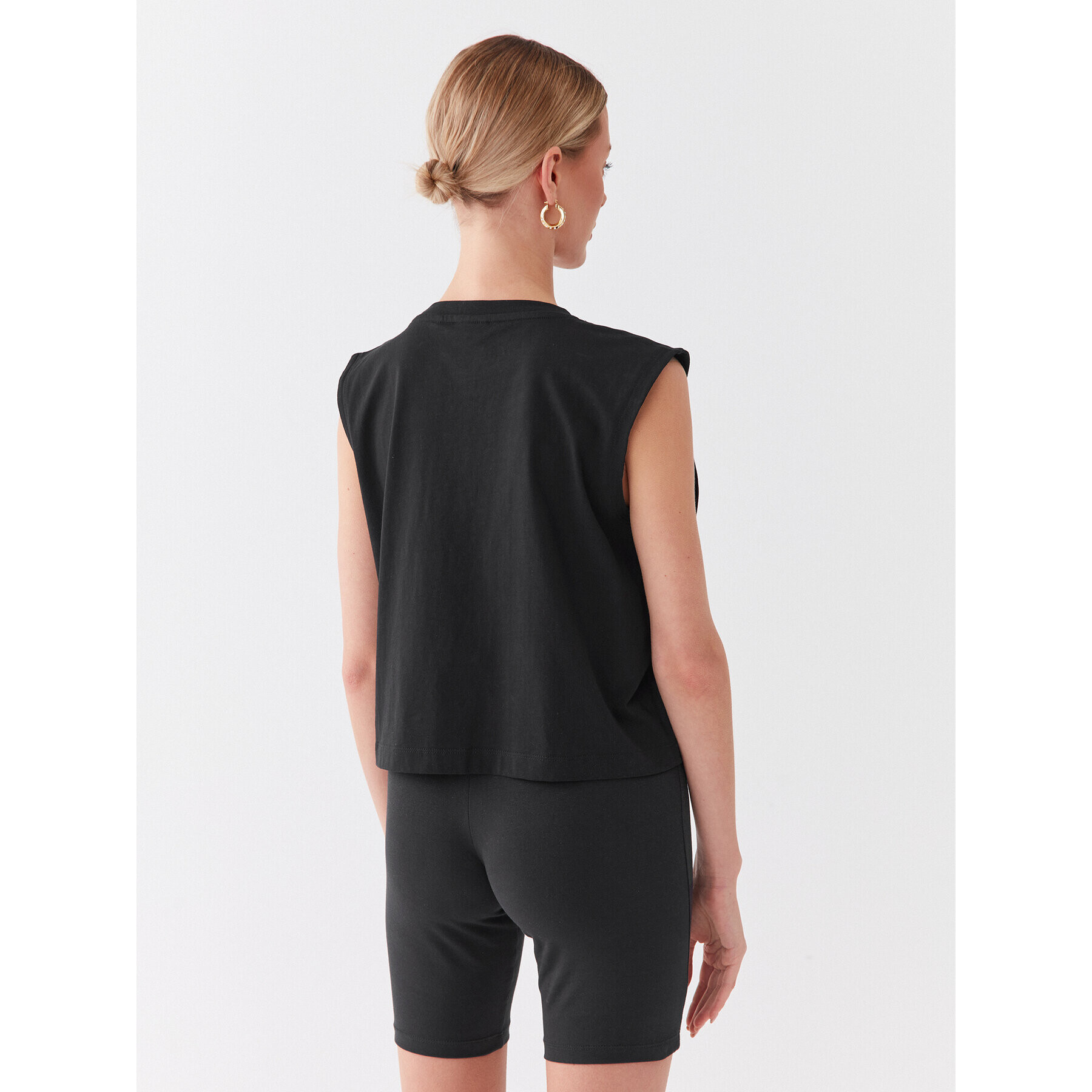 Sprandi Top SP3-TPD012 Negru Regular Fit - Pled.ro