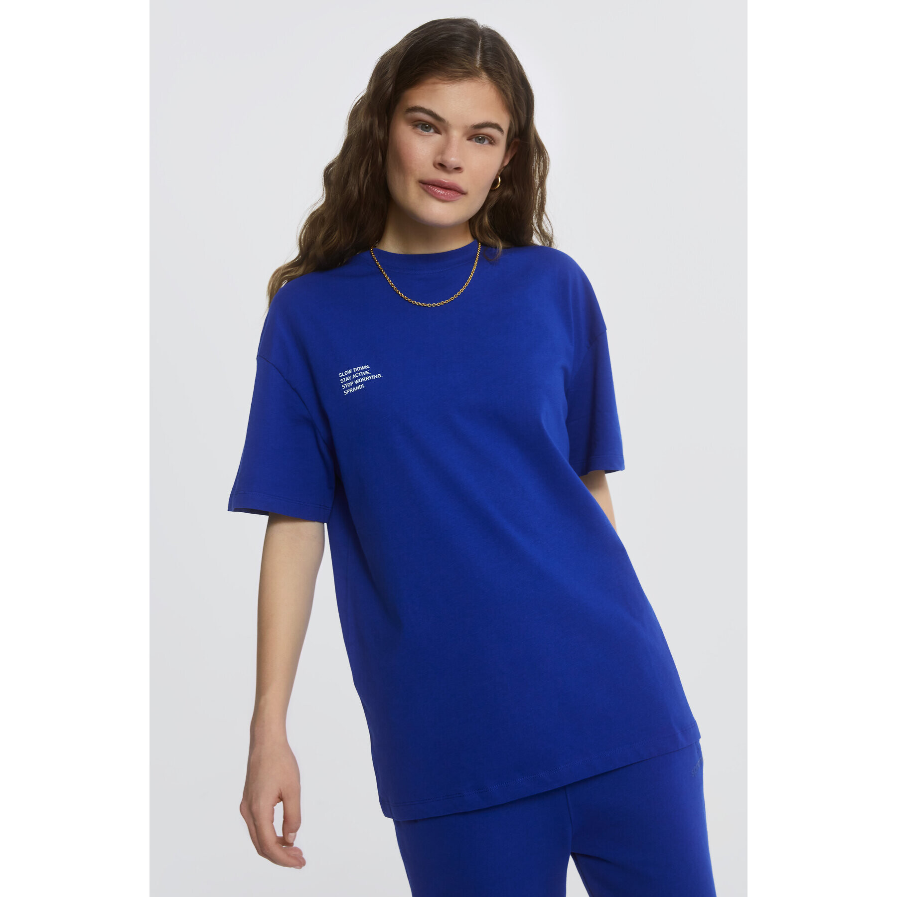 Sprandi Tricou AW21-TSD014 Bleumarin Regular Fit - Pled.ro