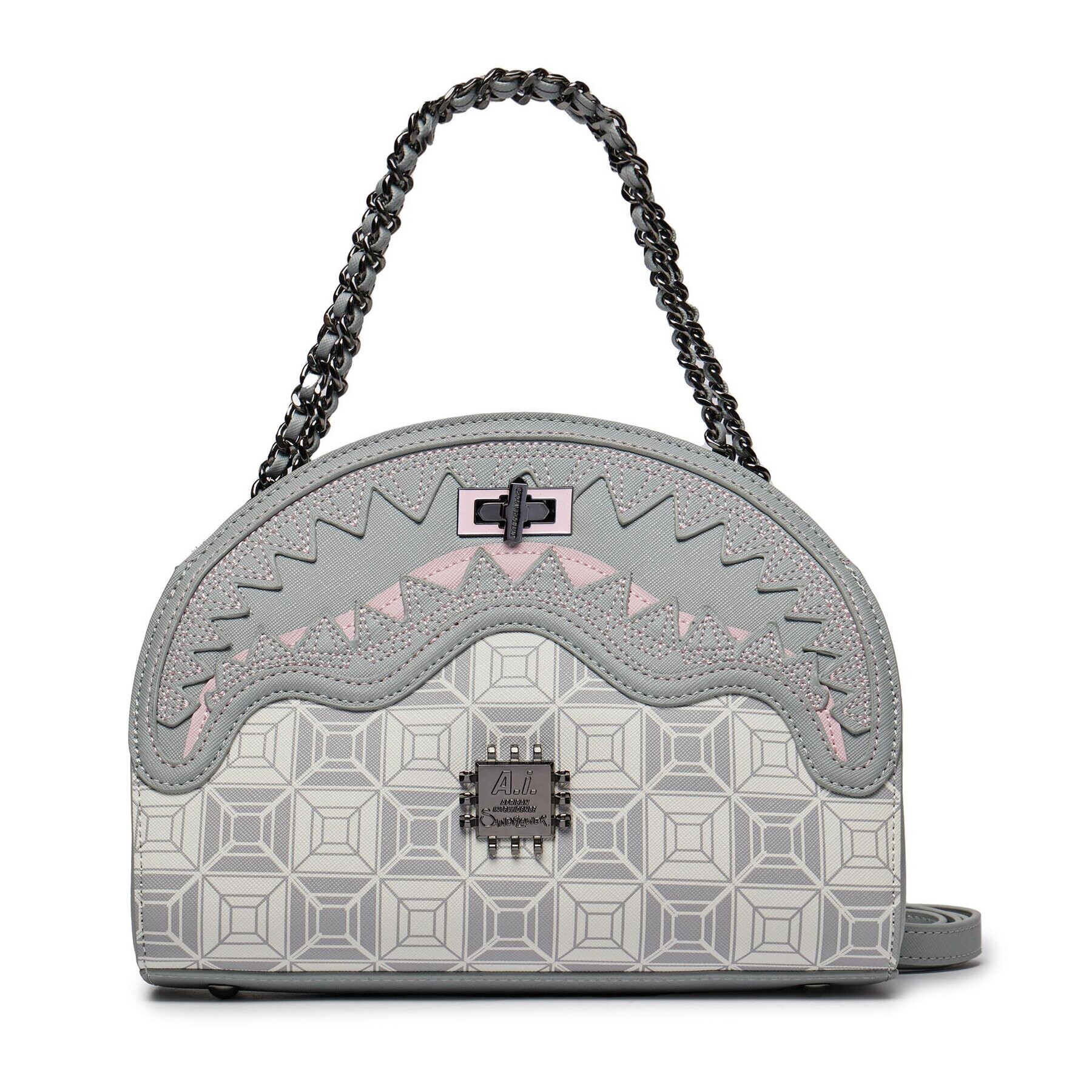 SPRAYGROUND Geantă Ai Stunna Cream Shark910B5562NSZ Gri - Pled.ro