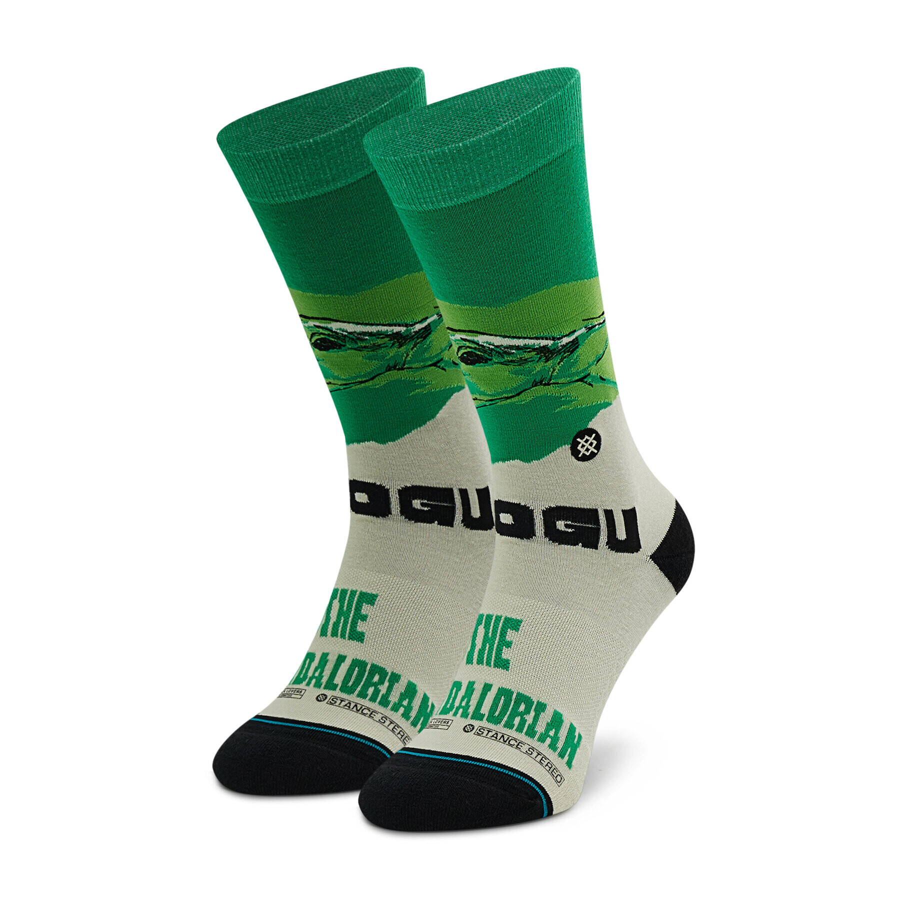 Stance Șosete Înalte Unisex Grogu West A545A22GRW Verde - Pled.ro