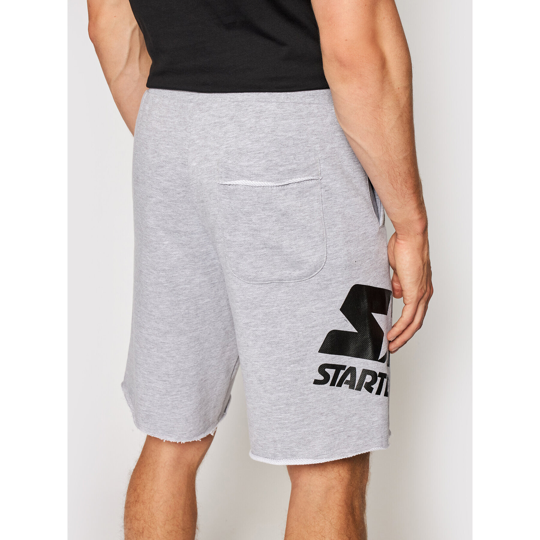 Starter Pantaloni scurți sport SMG-018-BD Gri Regular Fit - Pled.ro