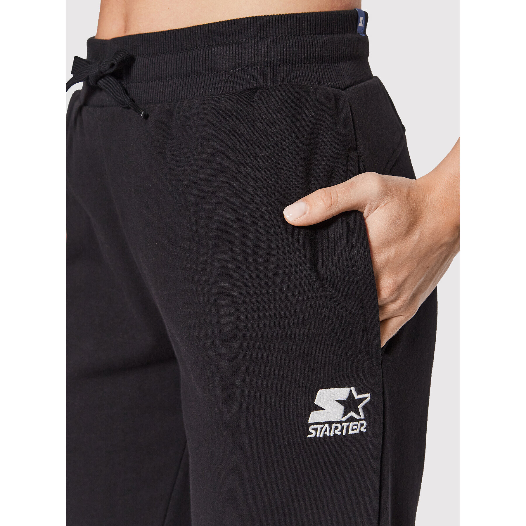 Starter Pantaloni trening SDG-002-BD Negru Regular Fit - Pled.ro