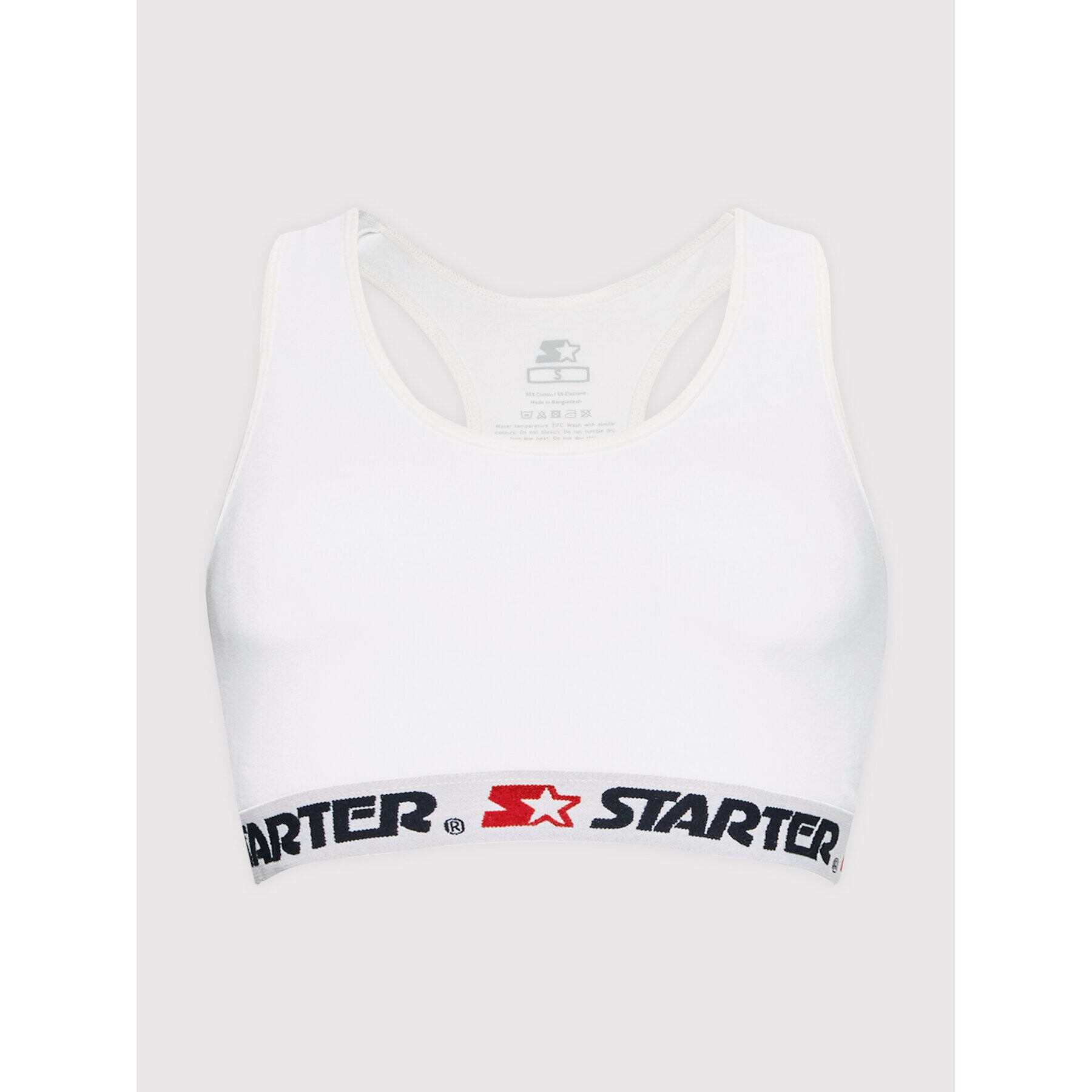 Starter Sutien top SD-002-BD Alb - Pled.ro