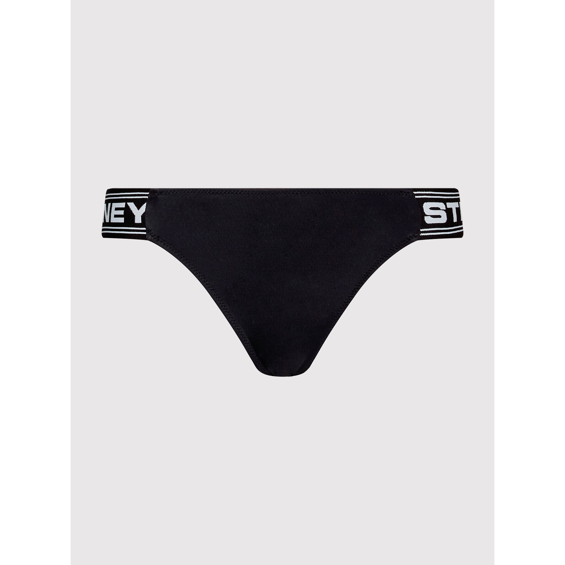 Stella McCartney Bikini partea de jos Sporty Logo S7B001570.00112 Negru - Pled.ro