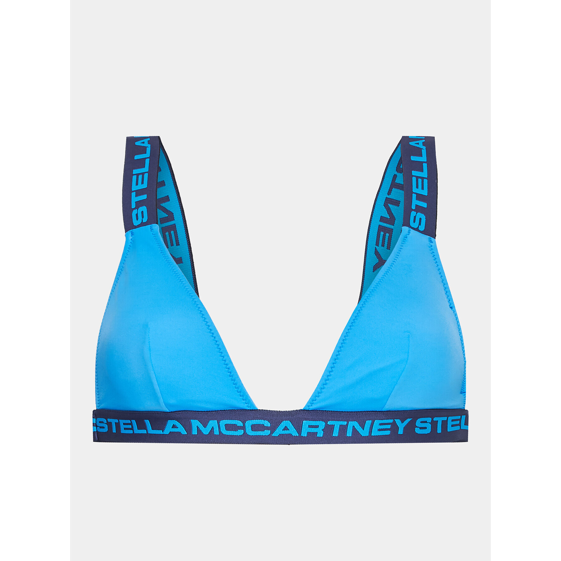 Stella McCartney Bikini partea de sus Logo Classic S7BY81890.45612 Albastru - Pled.ro