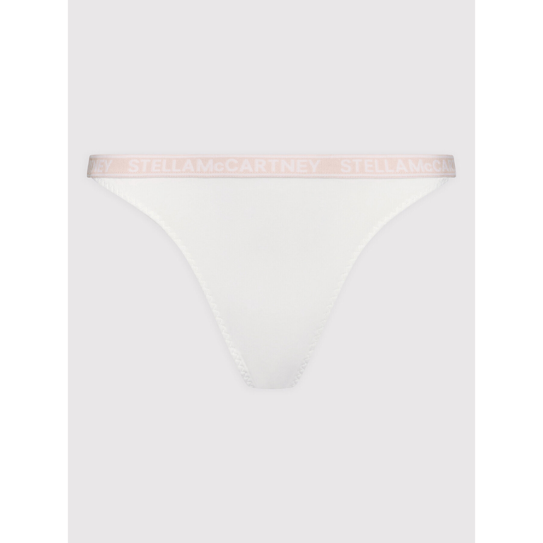 Stella McCartney Chilot tanga Ivy Chatting S6L290780.10112 Alb - Pled.ro