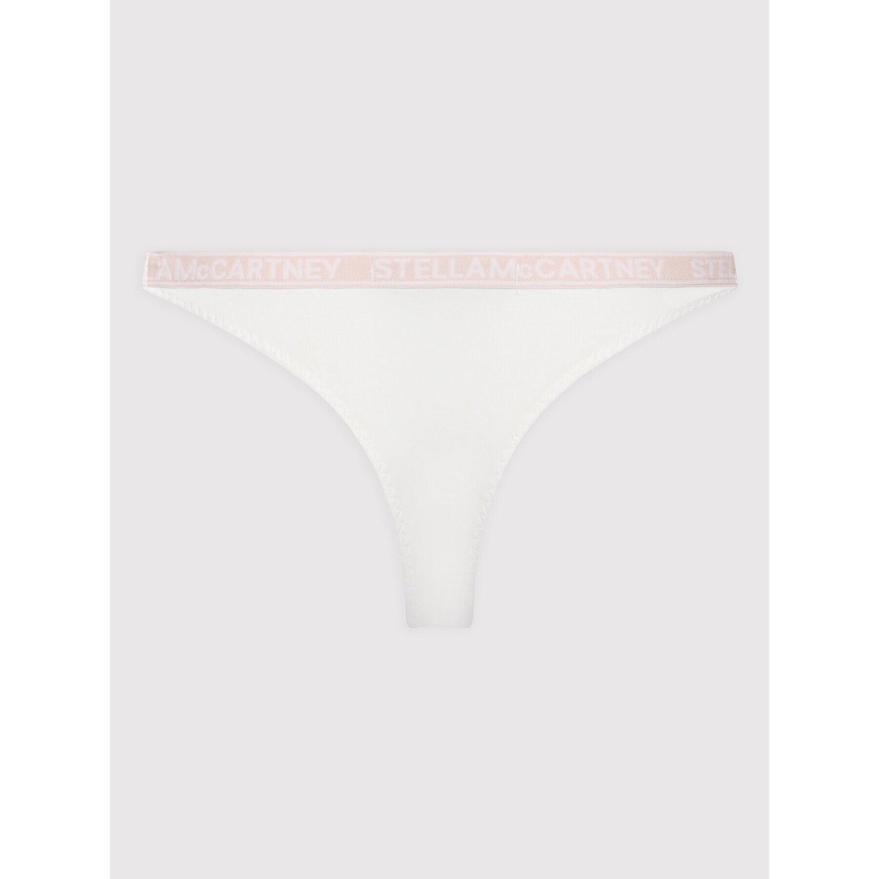 Stella McCartney Chilot tanga Ivy Chatting S6L290780.10112 Alb - Pled.ro