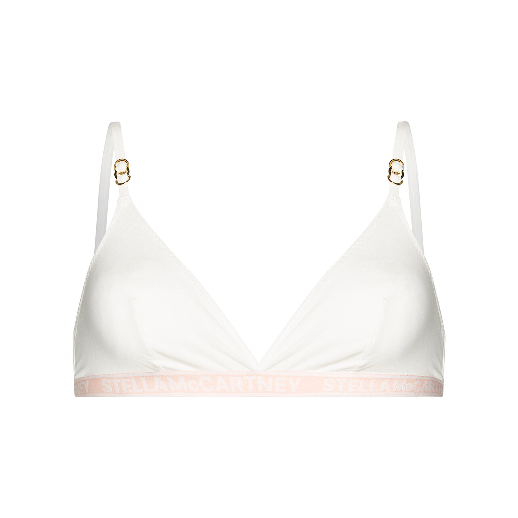 Stella McCartney Sutien Bralette Ivy Chatting S6R080780.10112 Alb - Pled.ro