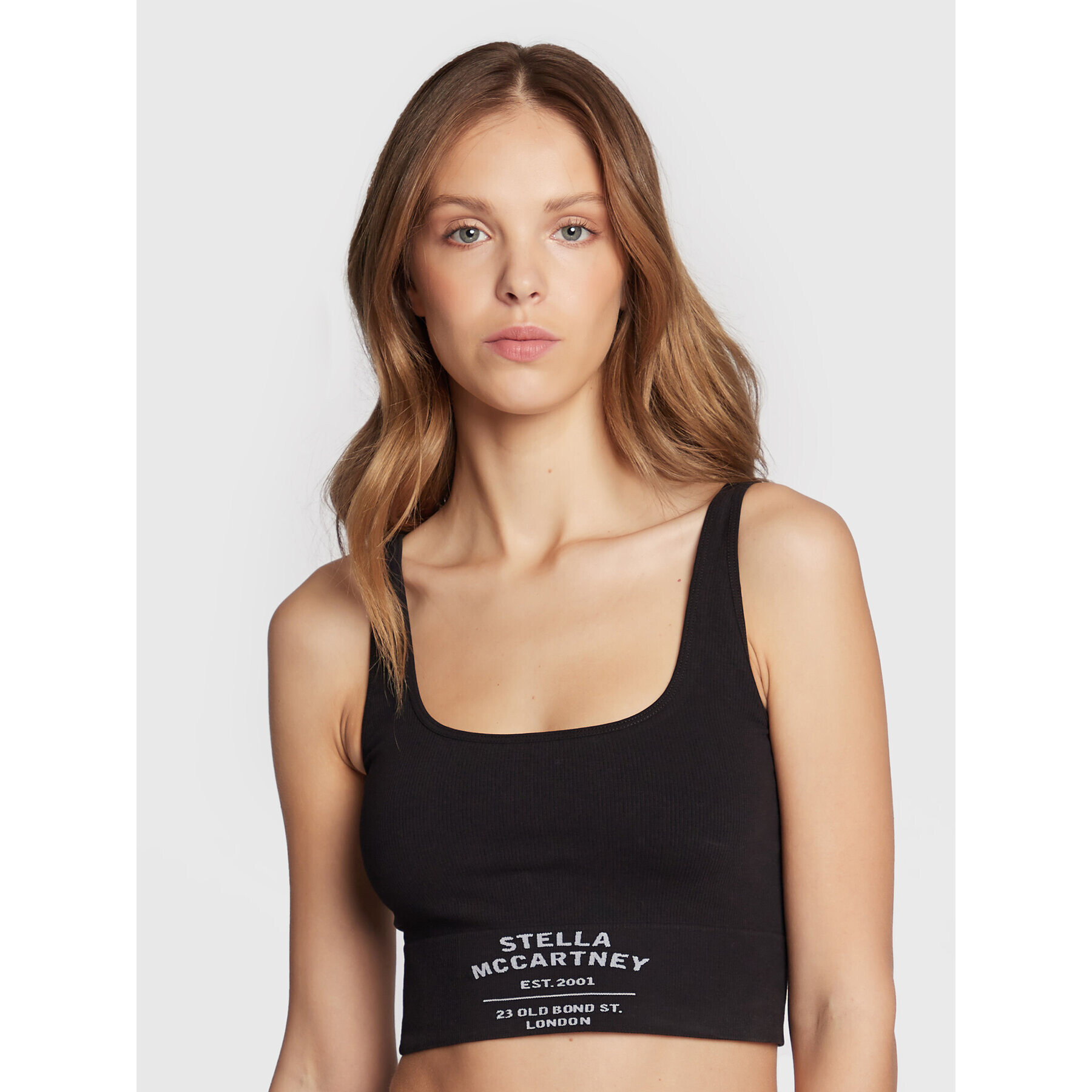 Stella McCartney Sutien top Tank S6D961160.00112 Negru - Pled.ro