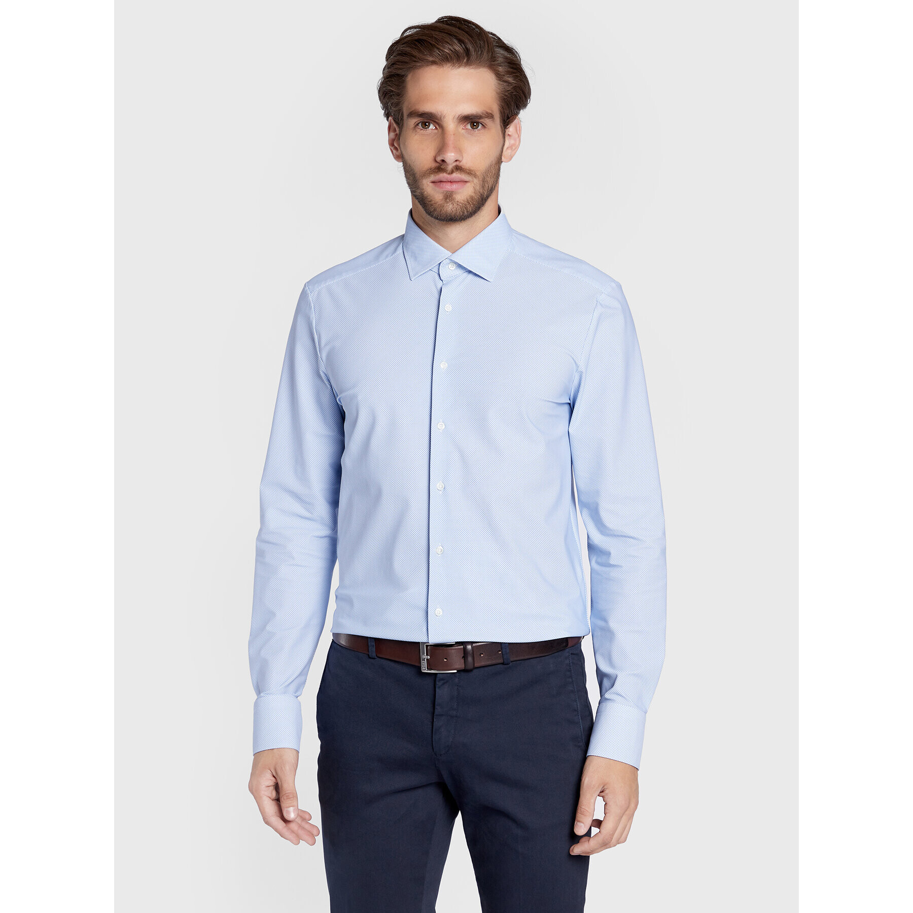 Stenströms Cămașă 840000 8353 Albastru Slim Fit - Pled.ro