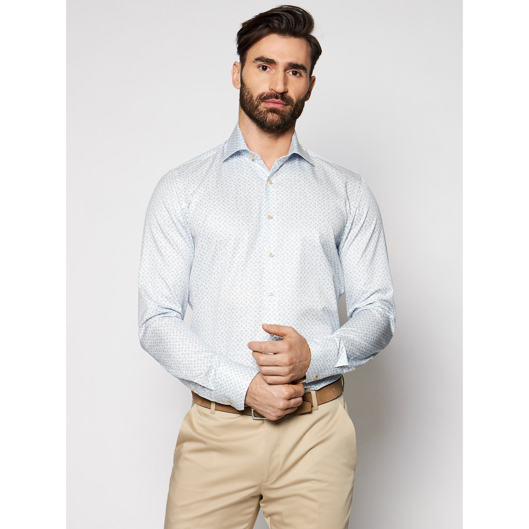 Stenströms Cămașă 712751 8117 Albastru Slim Fit - Pled.ro