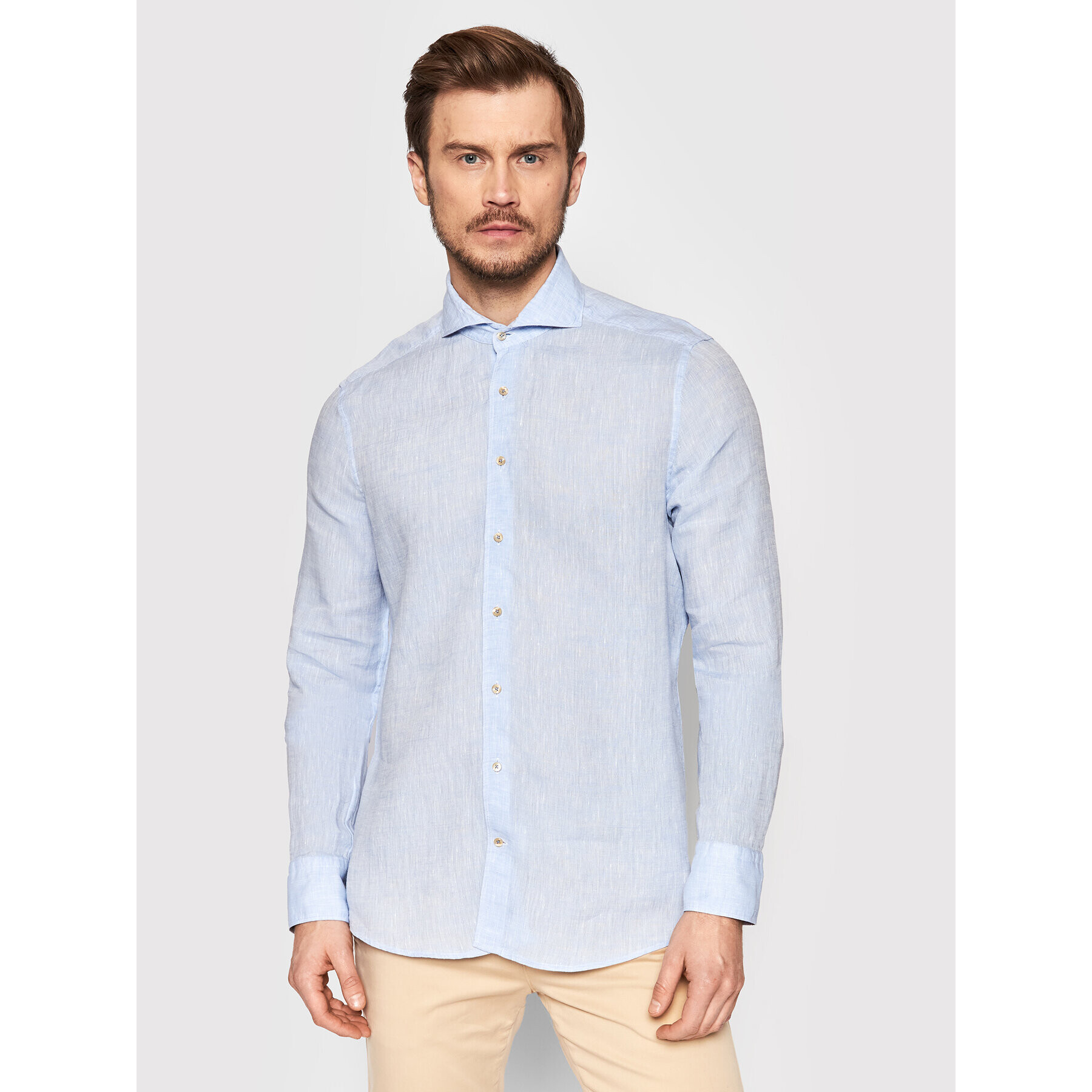 Stenströms Cămașă 774221 7970 Albastru Slim Fit - Pled.ro